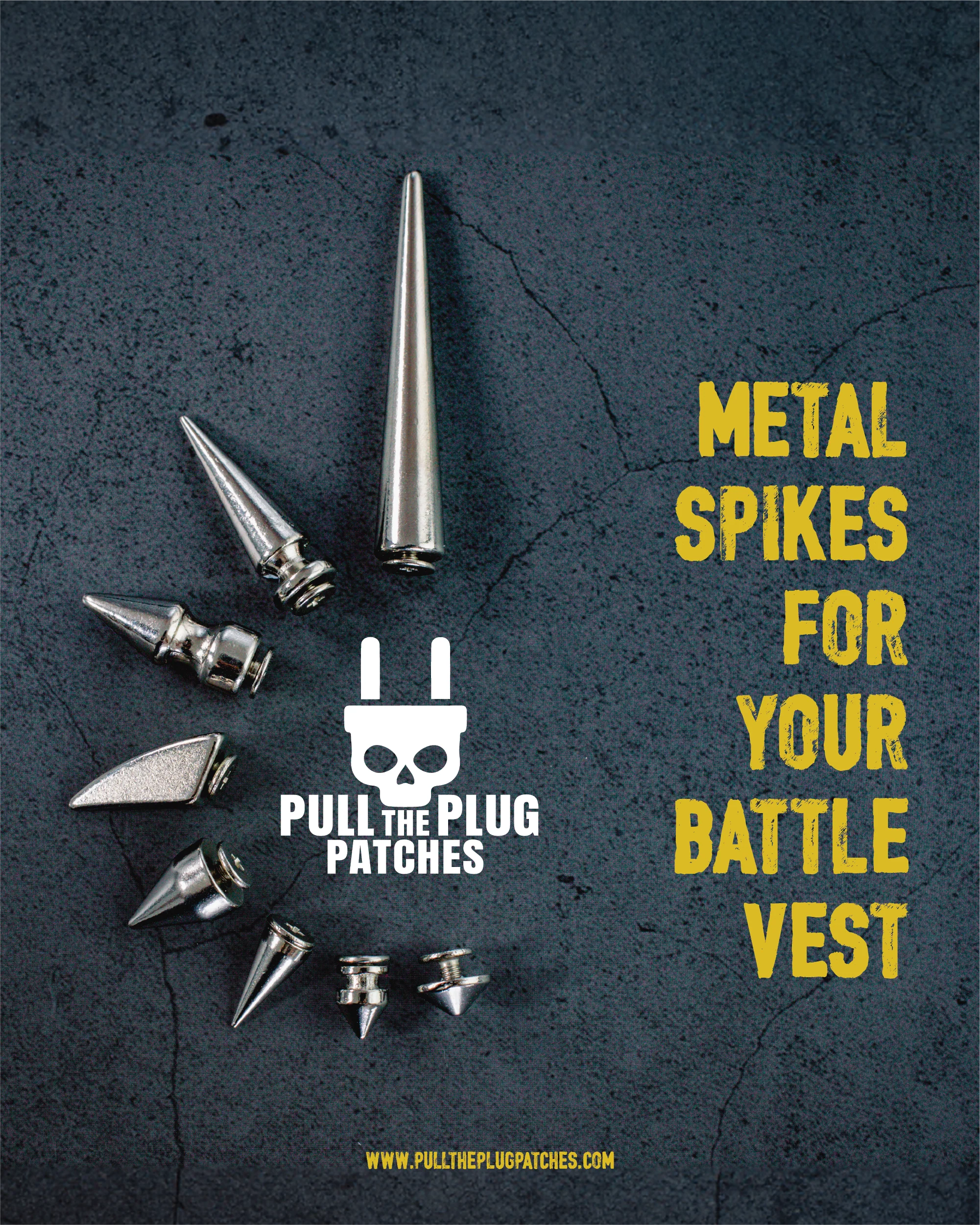 11.5mm Metal Spike (x10 pieces) - Image 3