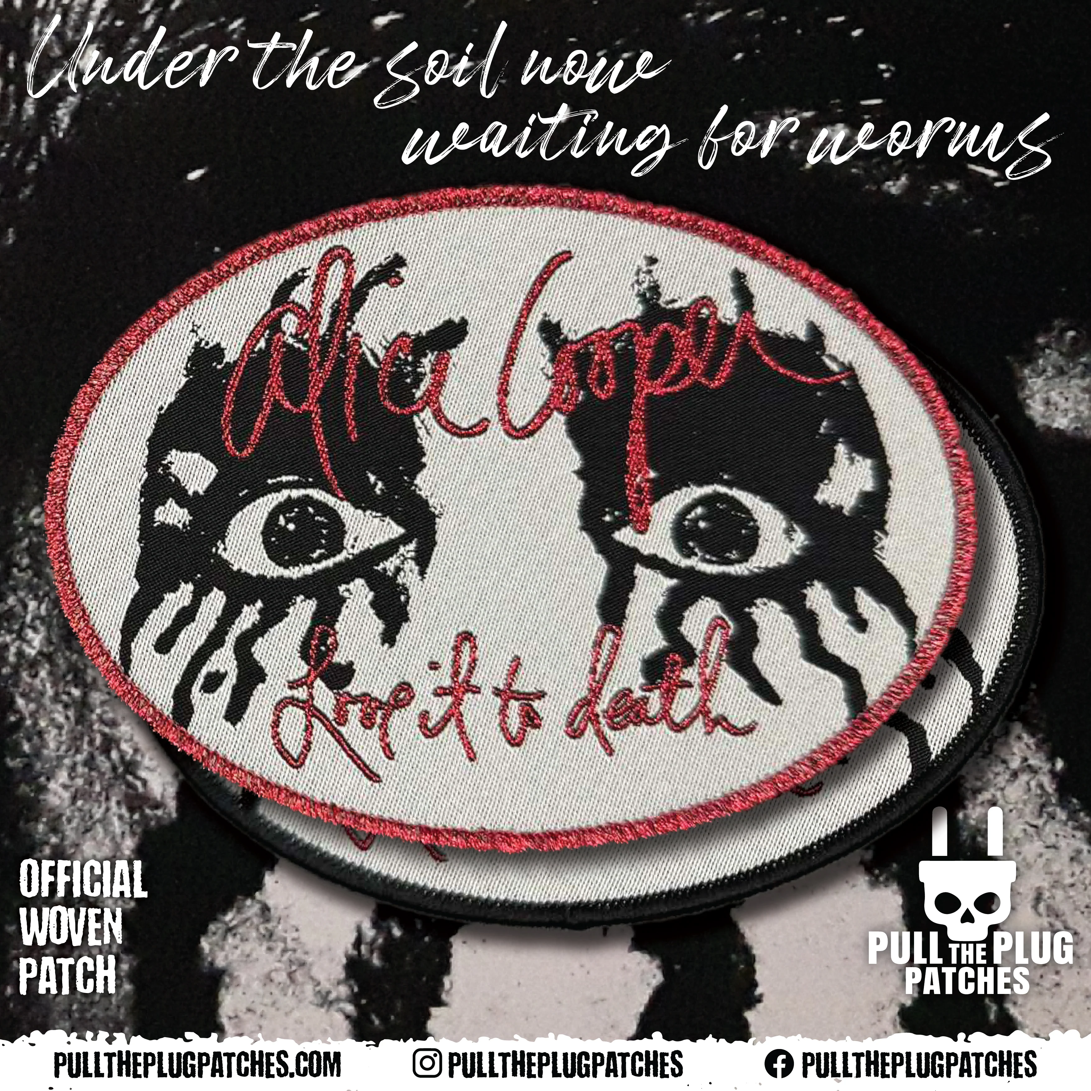Alice Cooper - Love It To Death - Patch