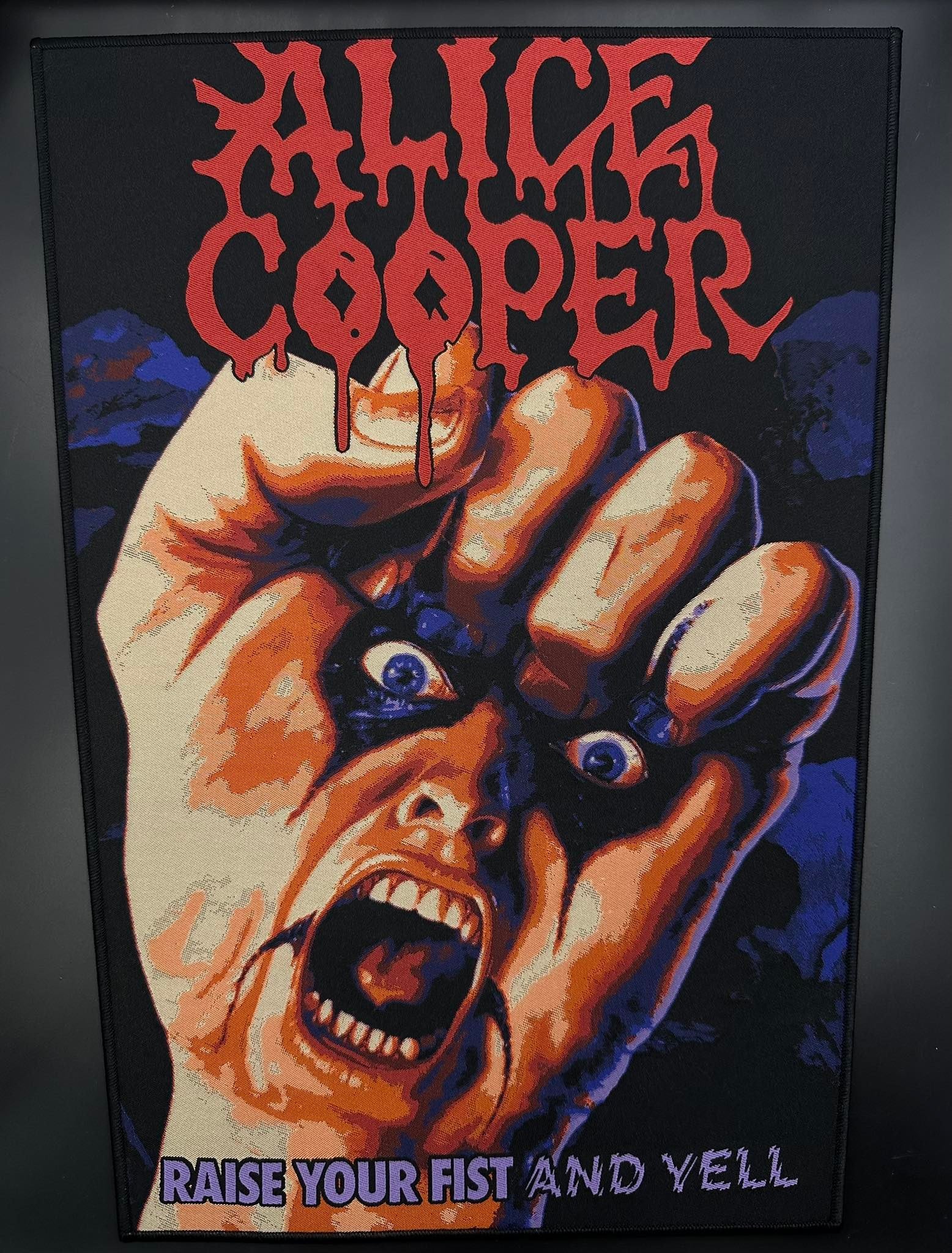Alice Cooper - Raise Your Fist And Yell - Backpatch - Image 2
