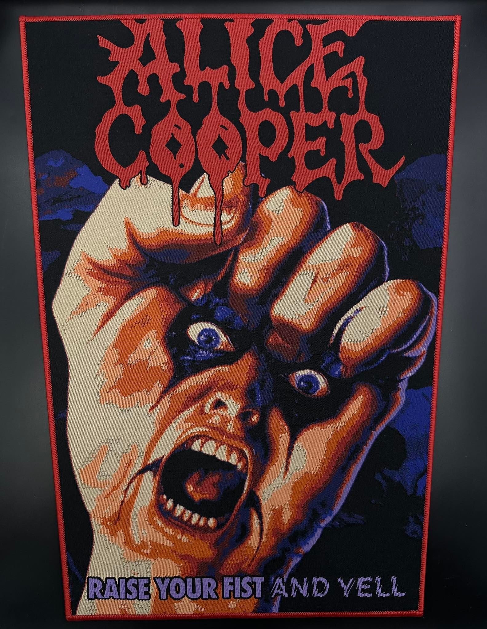 Alice Cooper - Raise Your Fist And Yell - Backpatch - Image 3