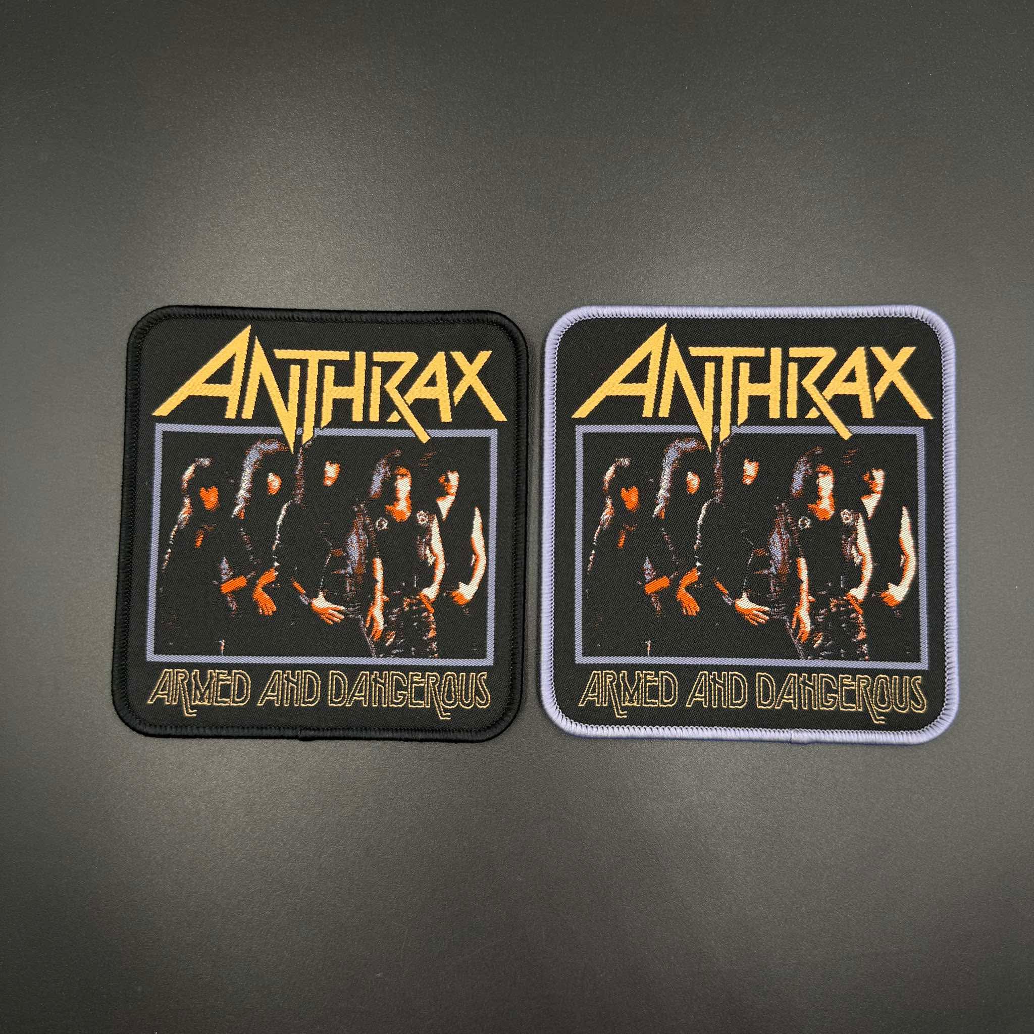 Anthrax - Armed And Dangerous - Patch - Image 2