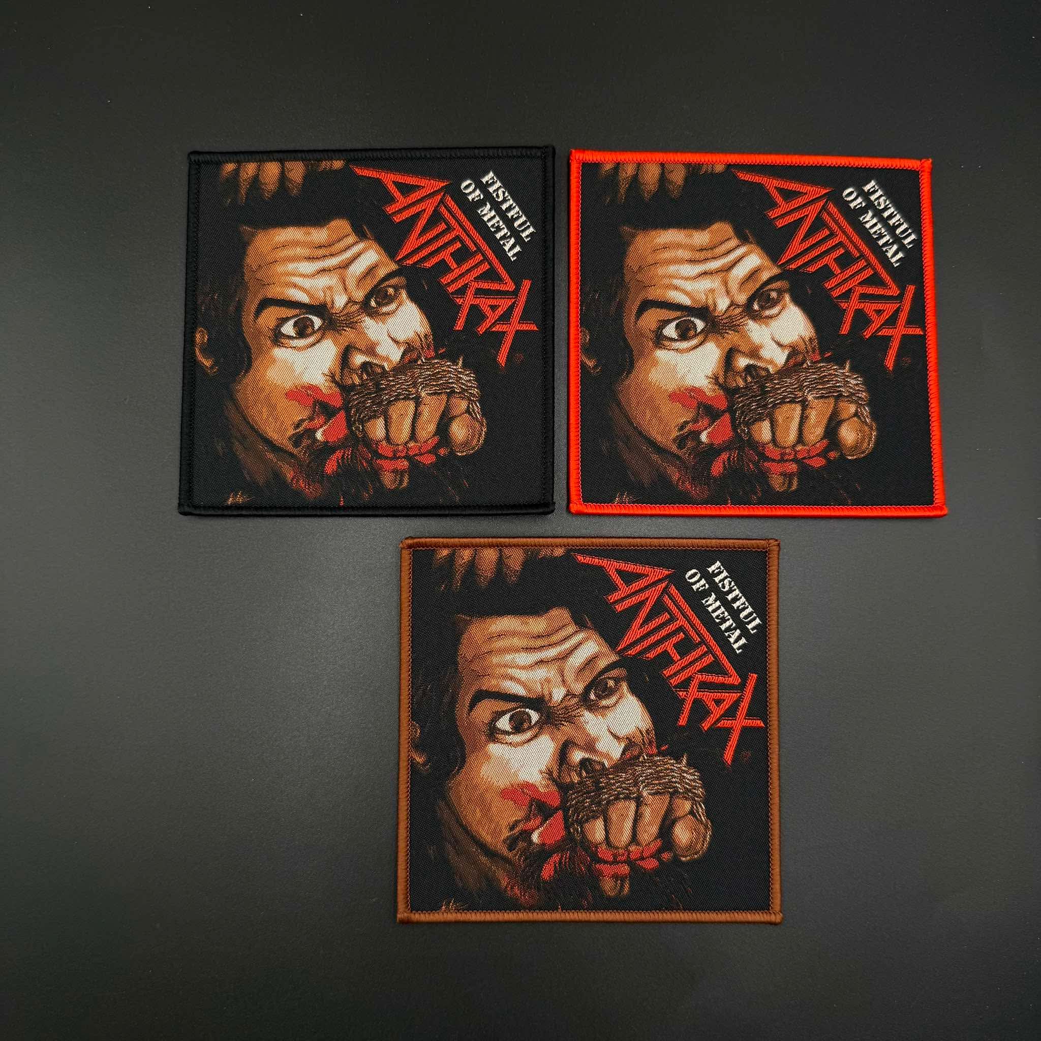 Anthrax - Fistful Of Metal - Square Patch - Image 2