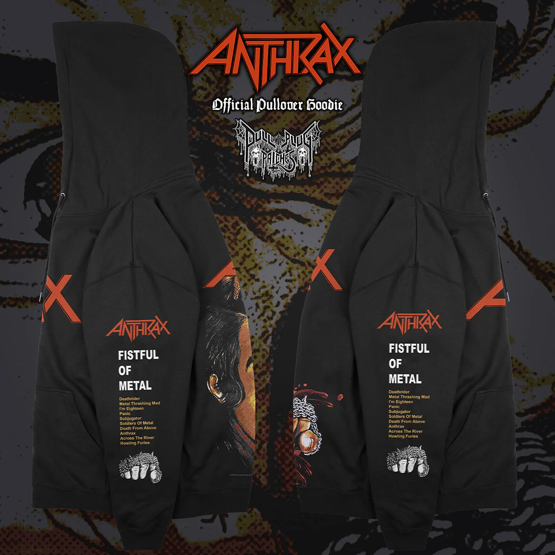 Anthrax - Fistful Of Metal - Pullover Hoodie - Image 3