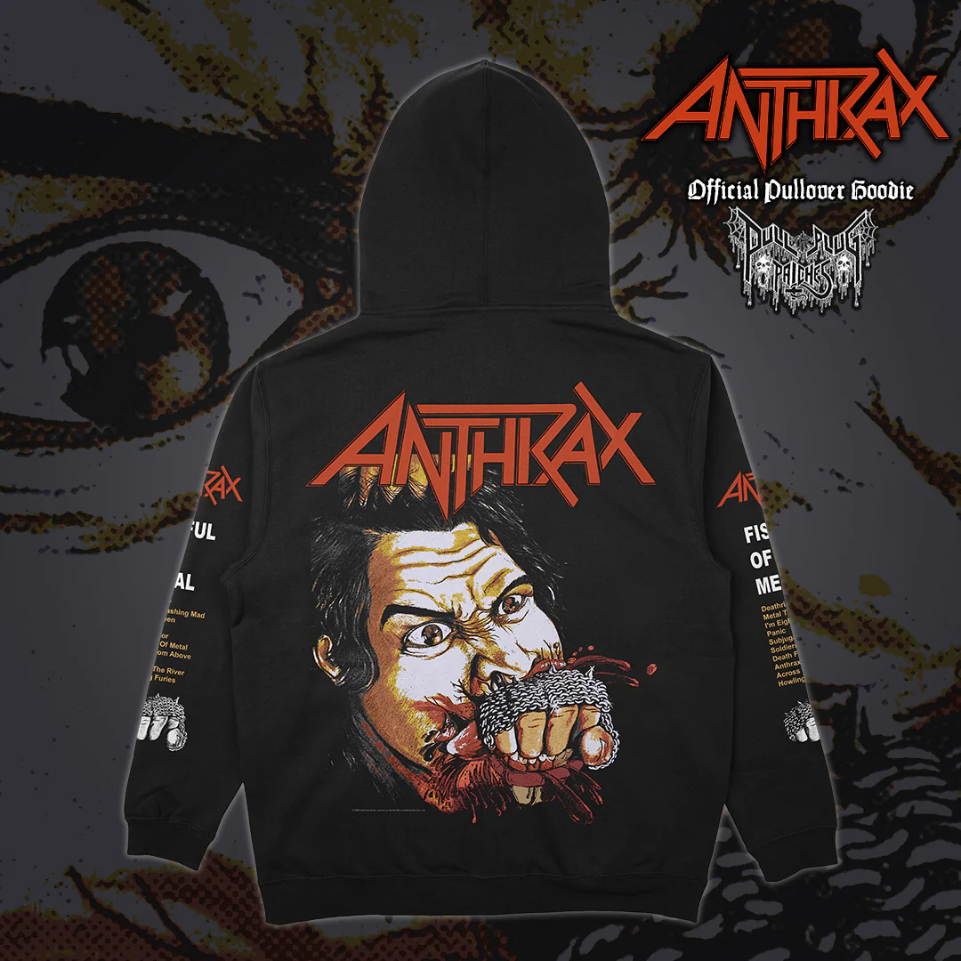 Anthrax - Fistful Of Metal - Pullover Hoodie - Image 4