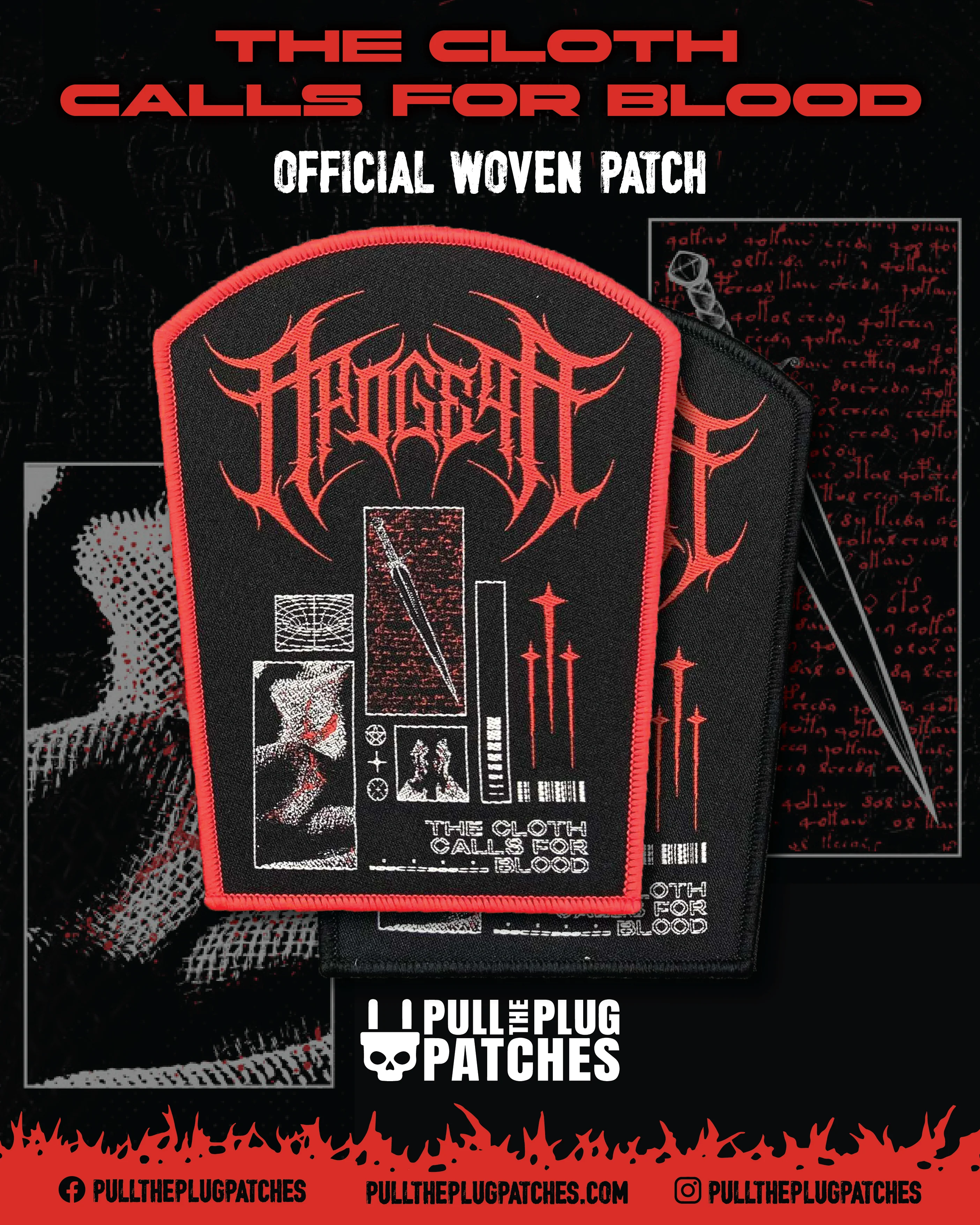 Apogean - The Cloth Calls for Blood - Patch