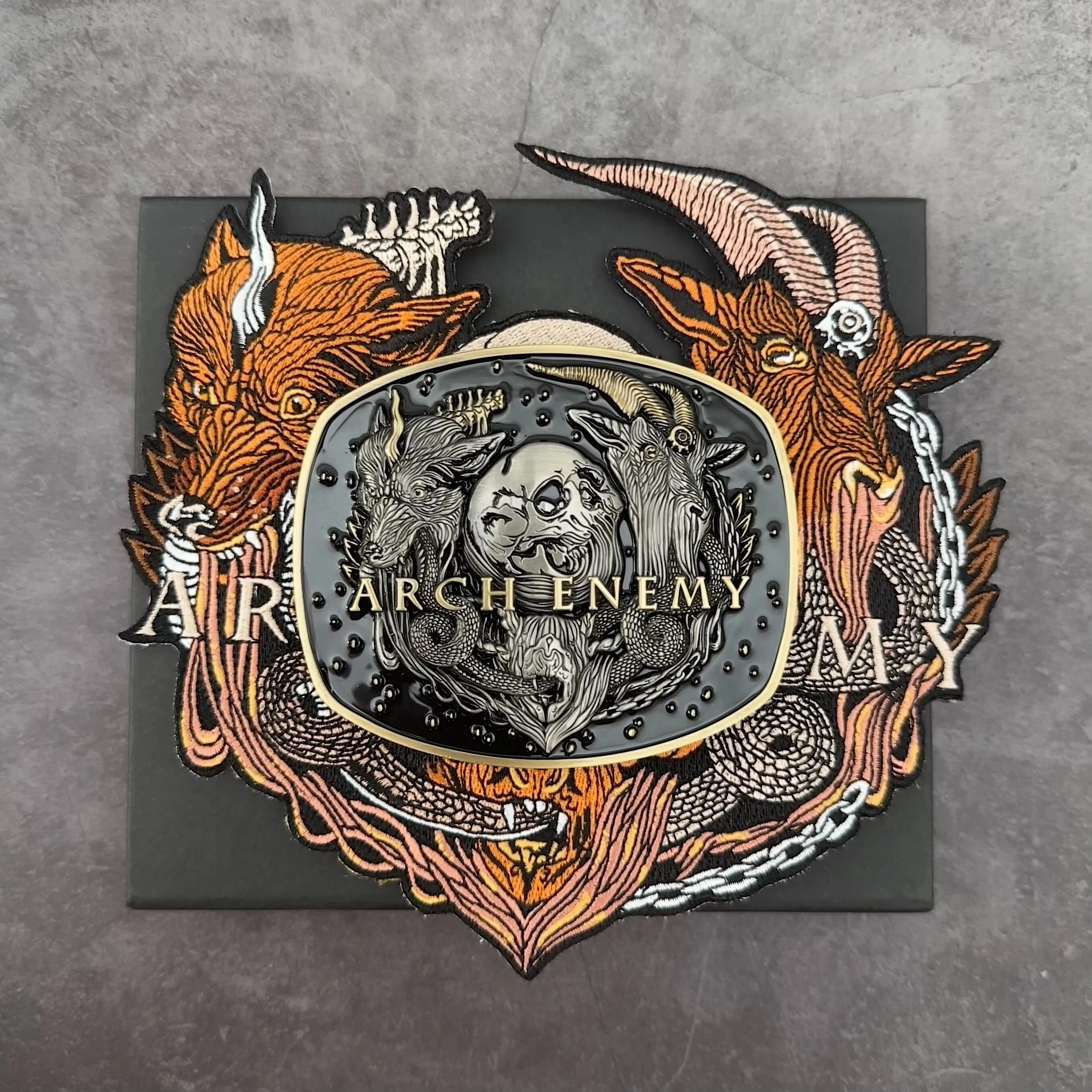 Arch Enemy - Belt Buckle - The World Is Yours Edition - Image 3