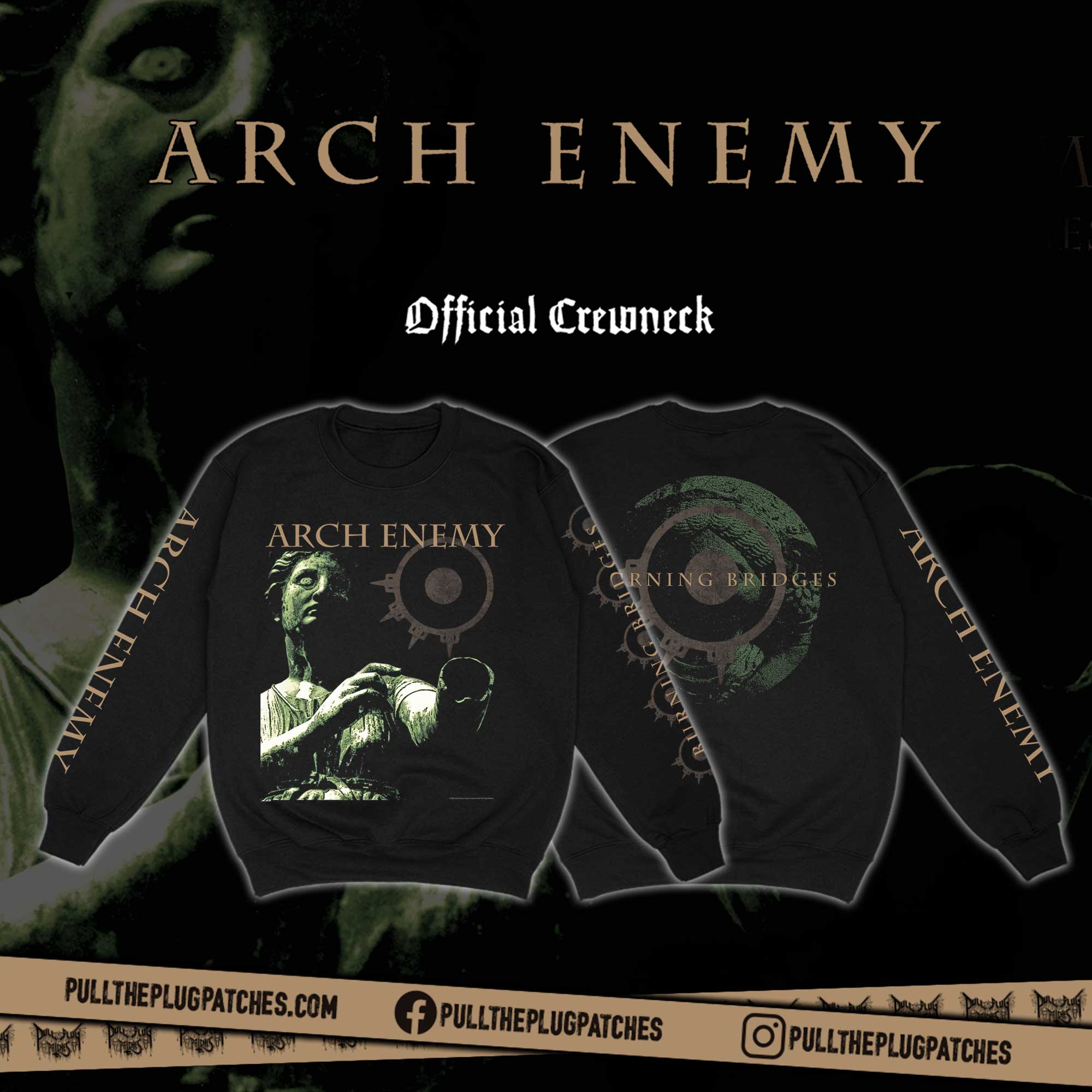 Arch Enemy - Burning Bridges - Crewneck Sweater