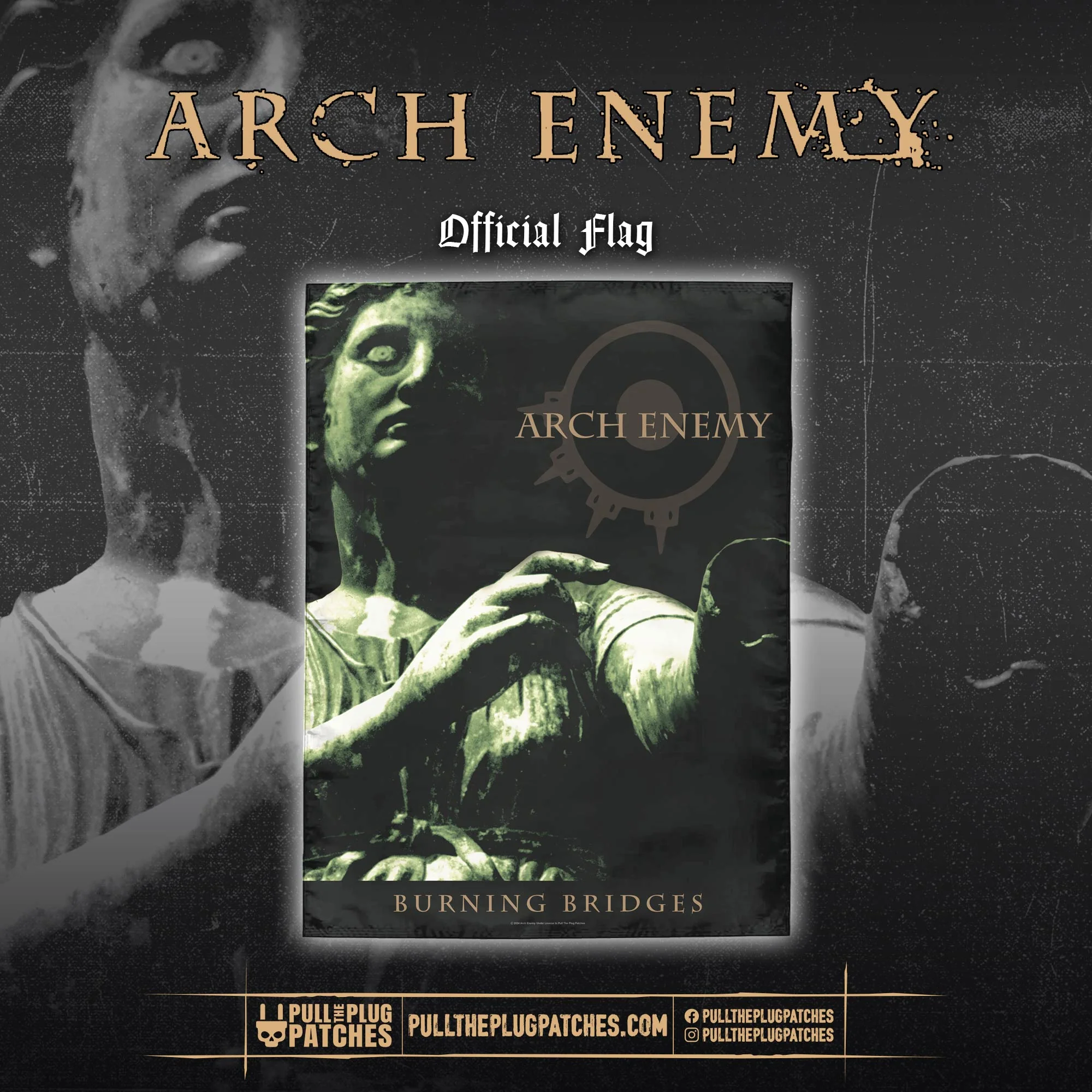 Arch Enemy - Burning Bridges - Flag