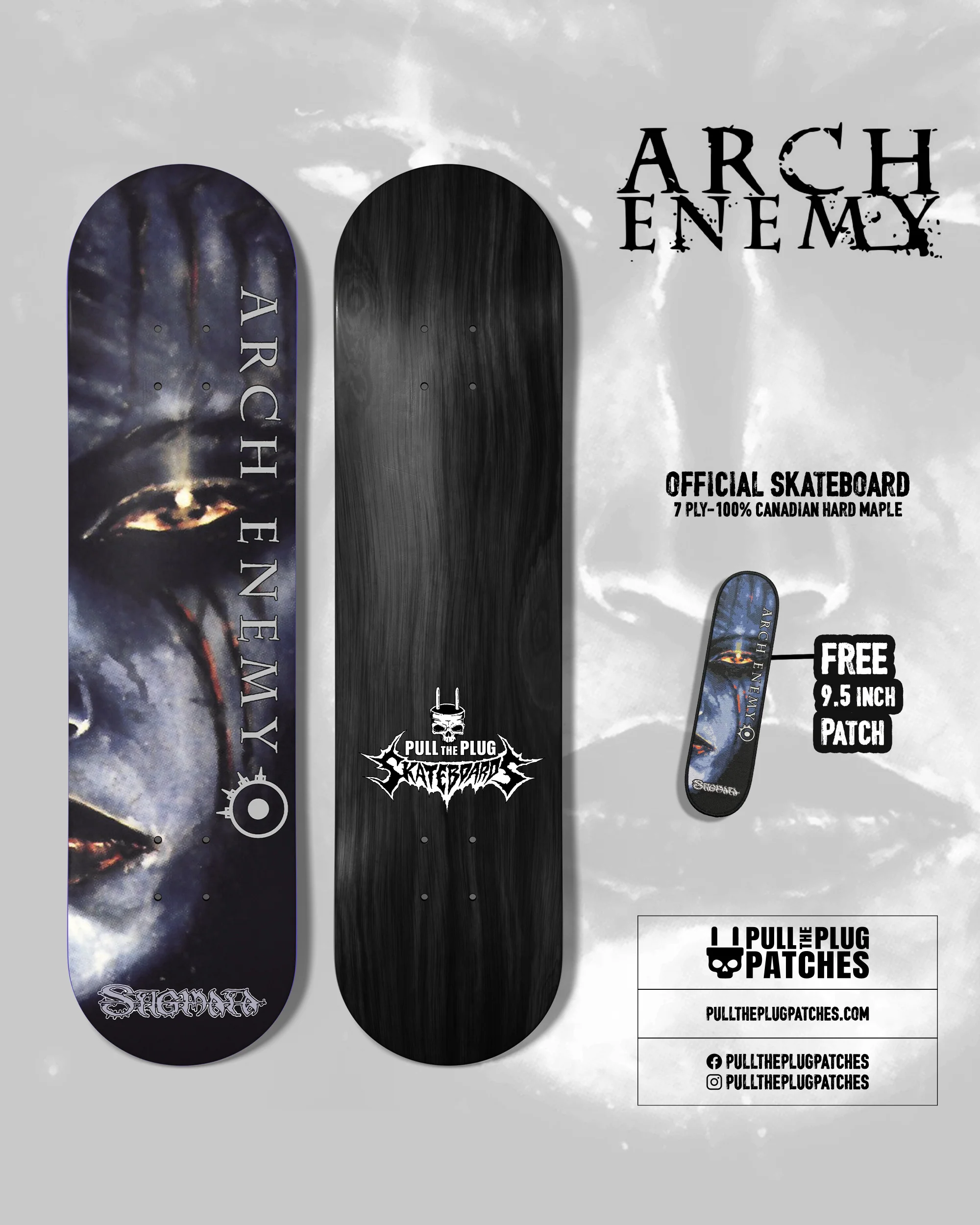 Arch Enemy - Stigmata - Skateboard