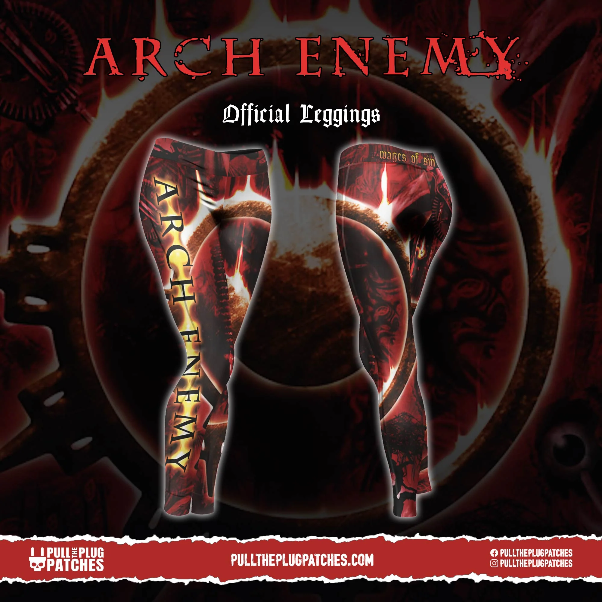 Arch Enemy - Wages Of Sin - Leggings