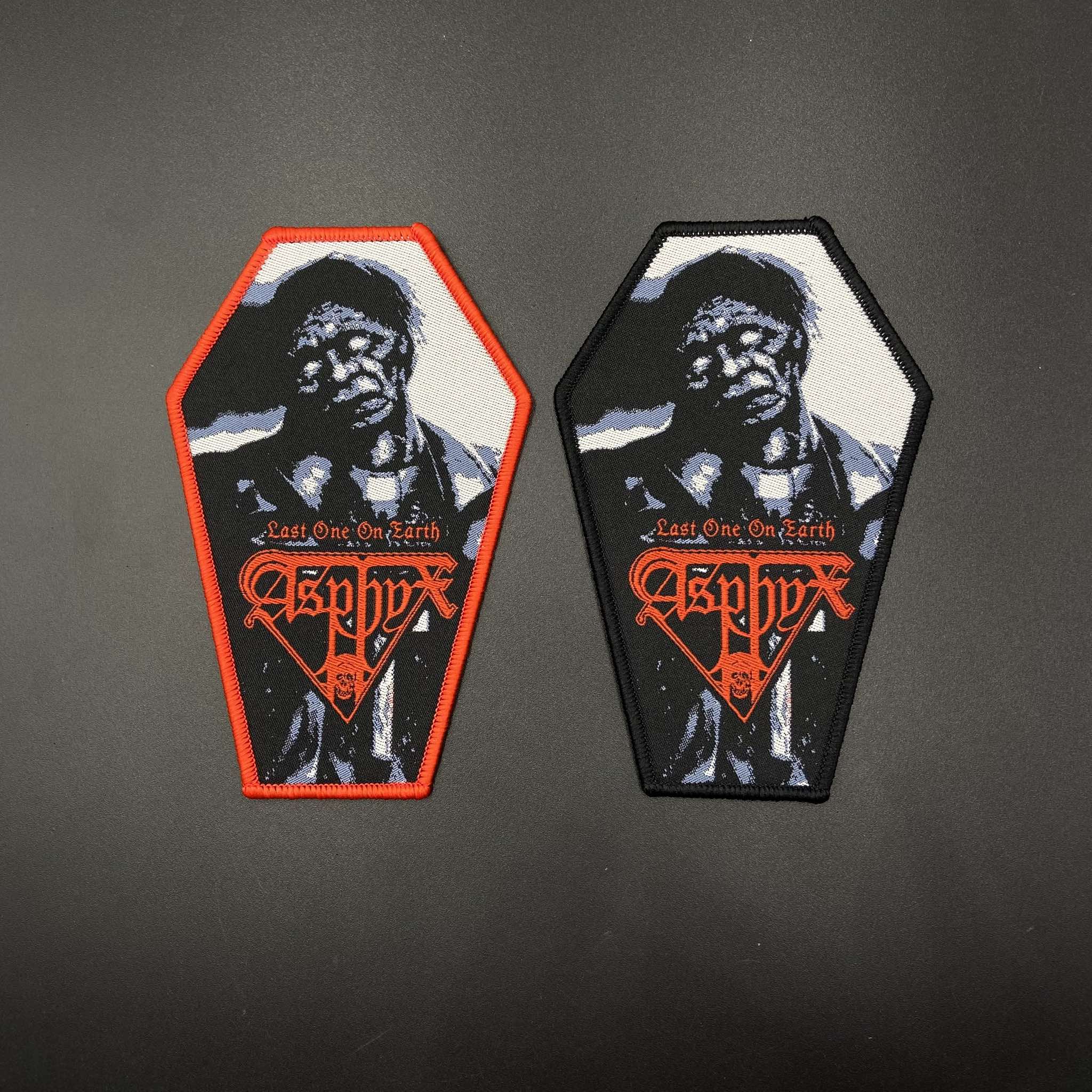 Asphyx - Last One On Earth Coffin - Patch - Image 2