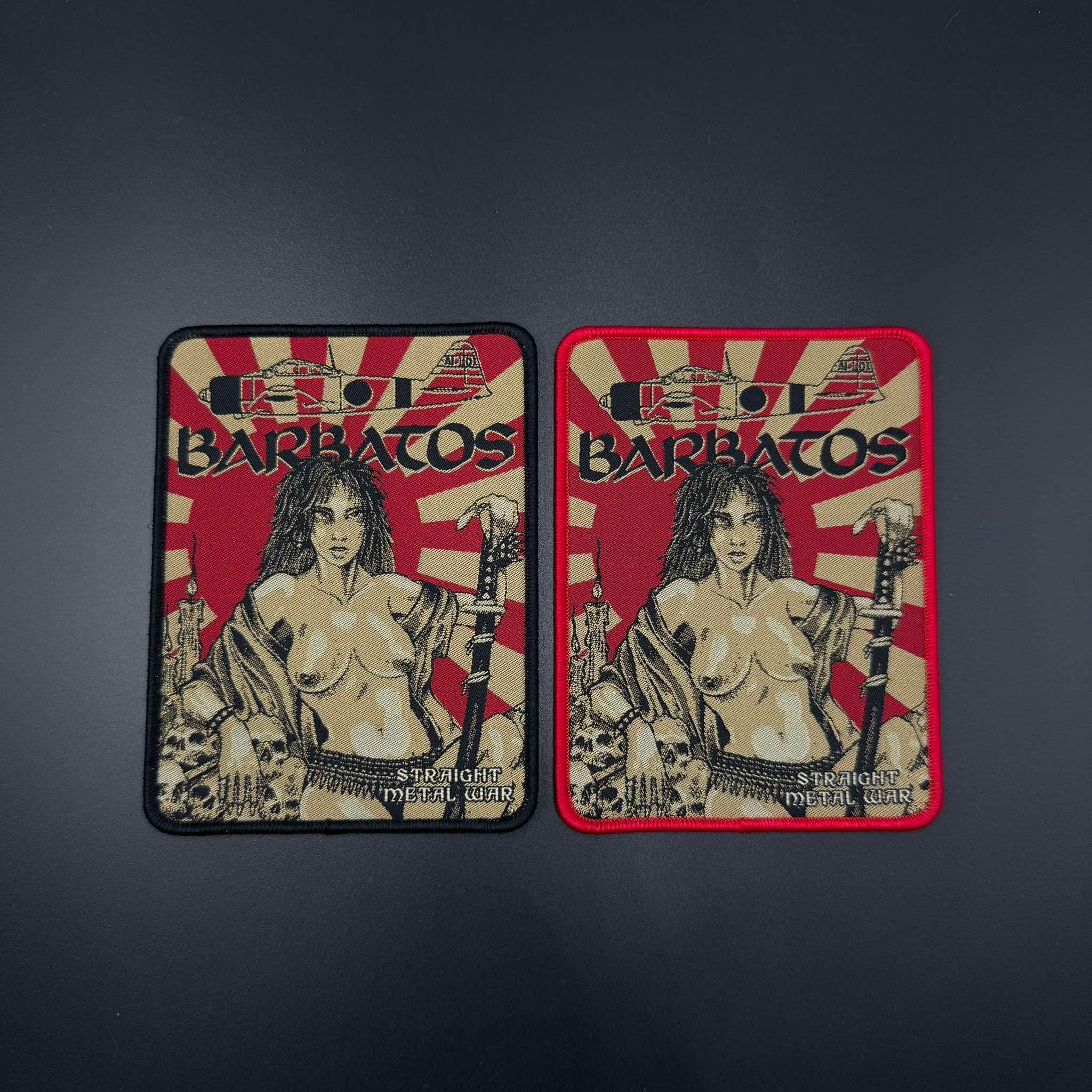 Barbatos - Straight Metal War - Patch - Image 2