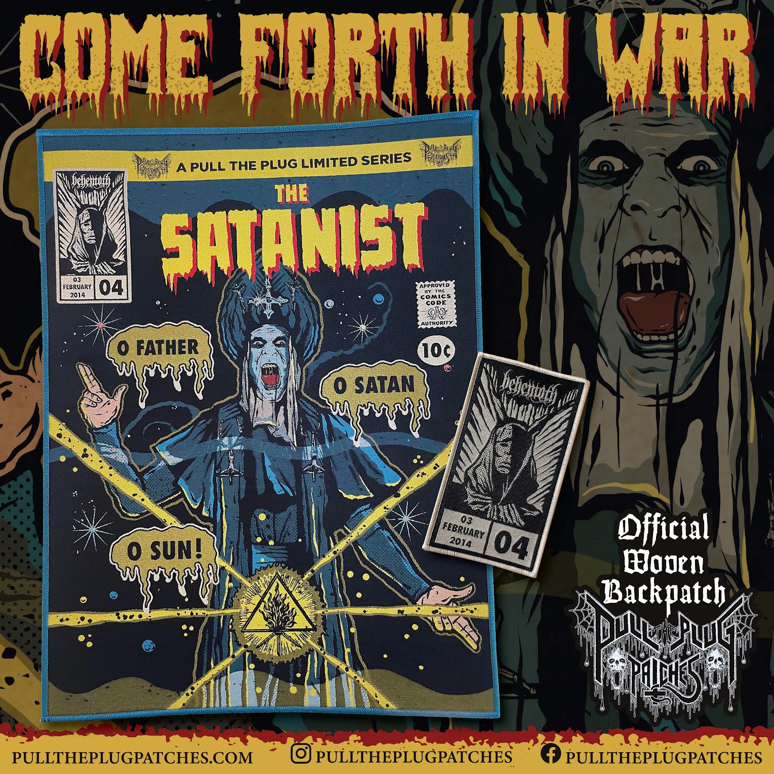Behemoth - The Satanist - Comic Set