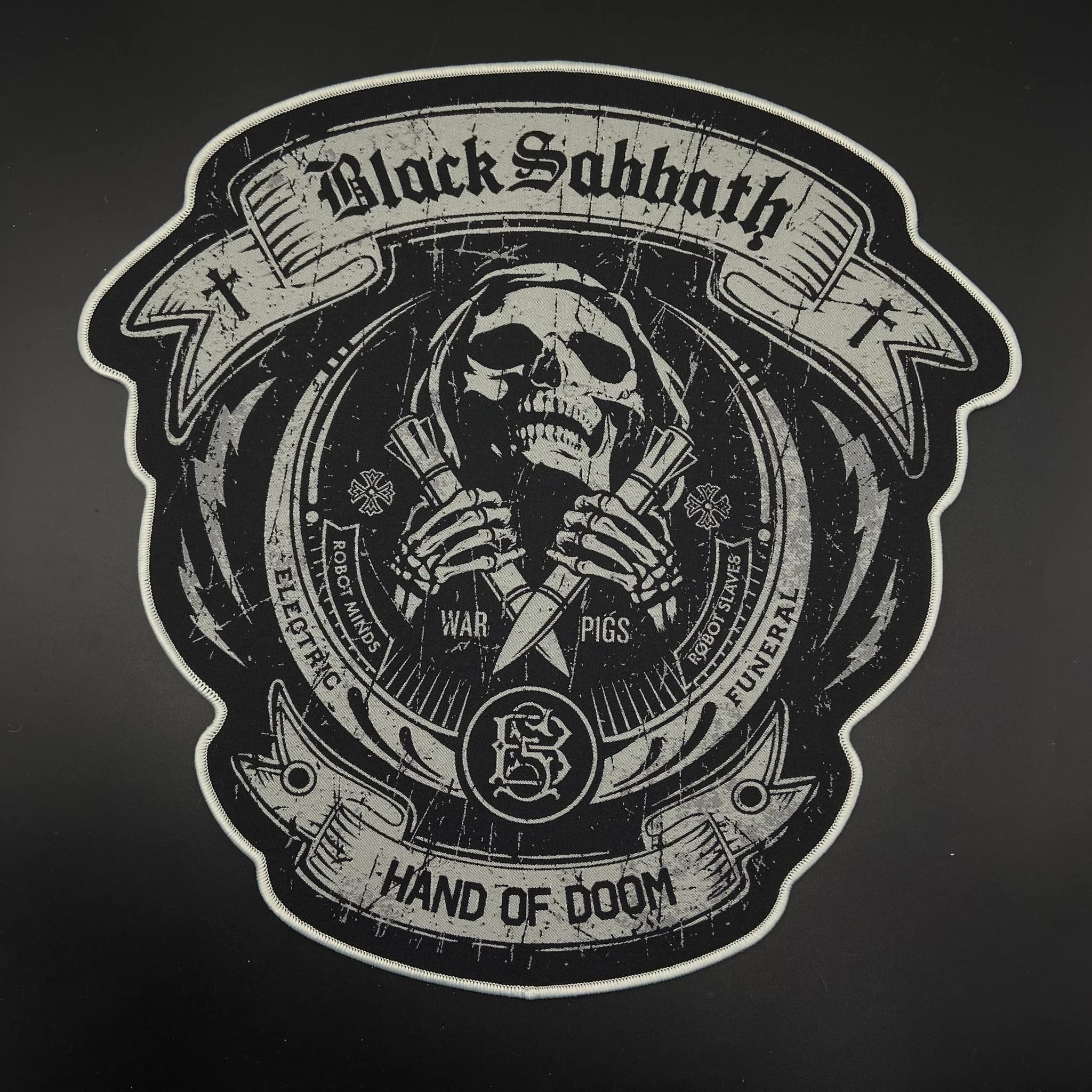 Black Sabbath - Hand Of Doom - Backpatch - Image 3