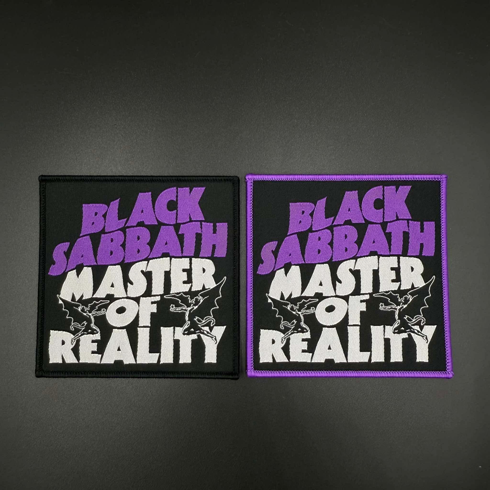Black Sabbath - Master Of Reality - Square Patch - Image 2