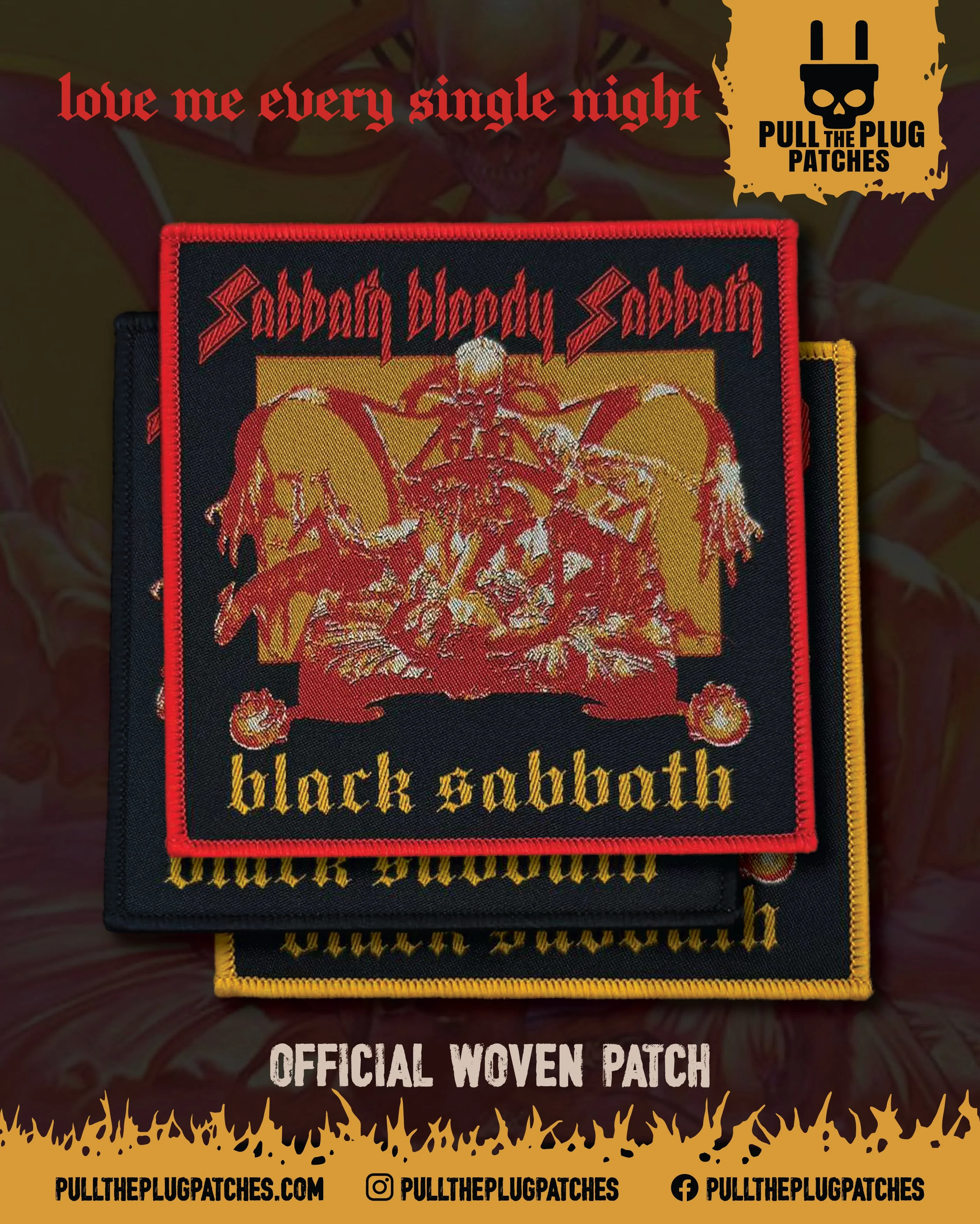 Black Sabbath - Sabbath Bloody Sabbath - Square Patch