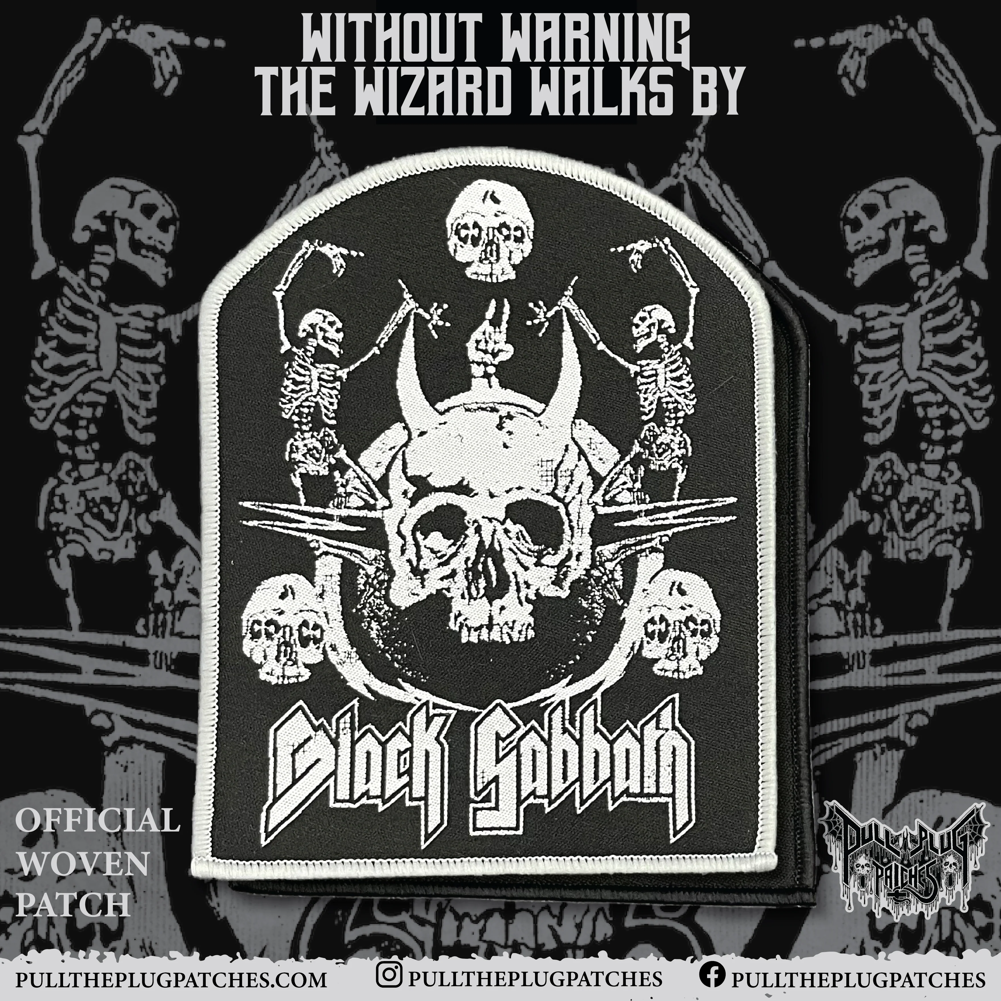 Black Sabbath - The Wizard - Patch
