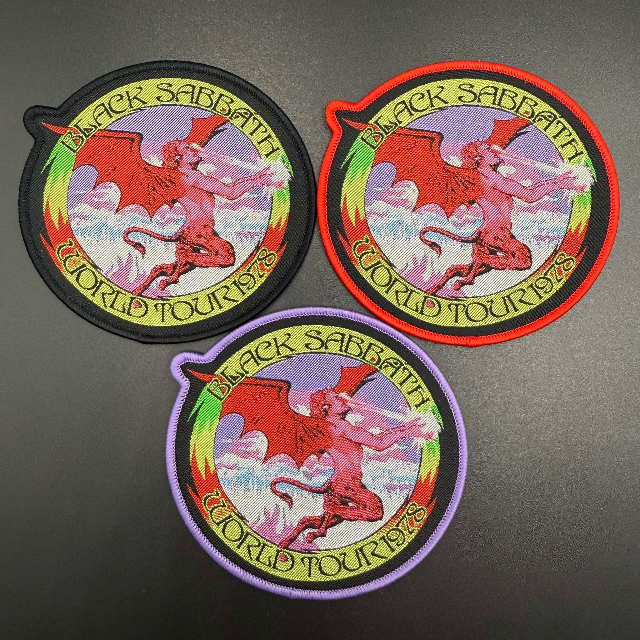 Black Sabbath - World Tour - Patch - Image 2