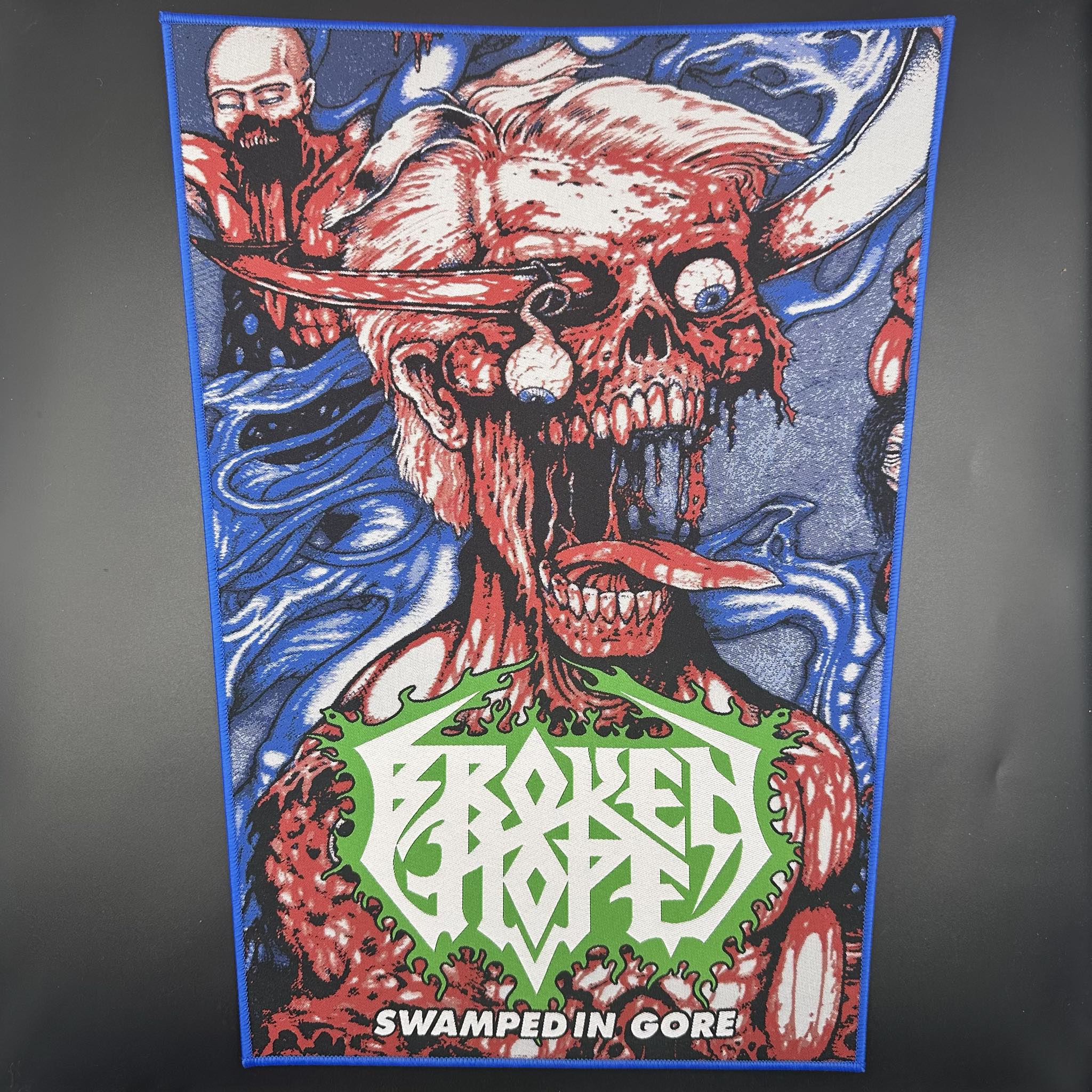Broken Hope - Swamped In Gore - Backpatch - Image 2