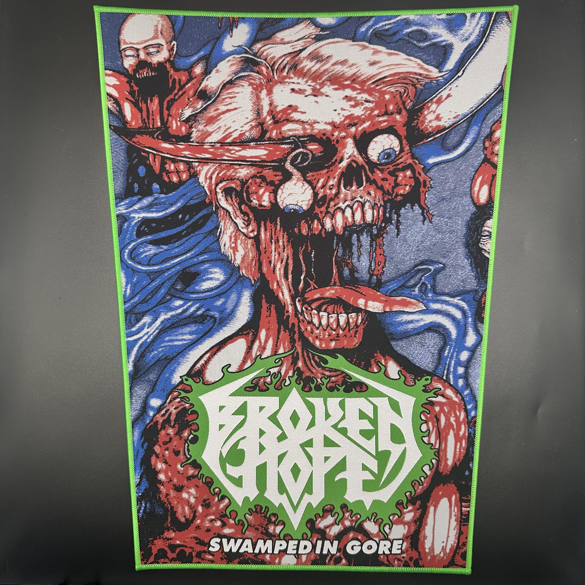 Broken Hope - Swamped In Gore - Backpatch - Image 3