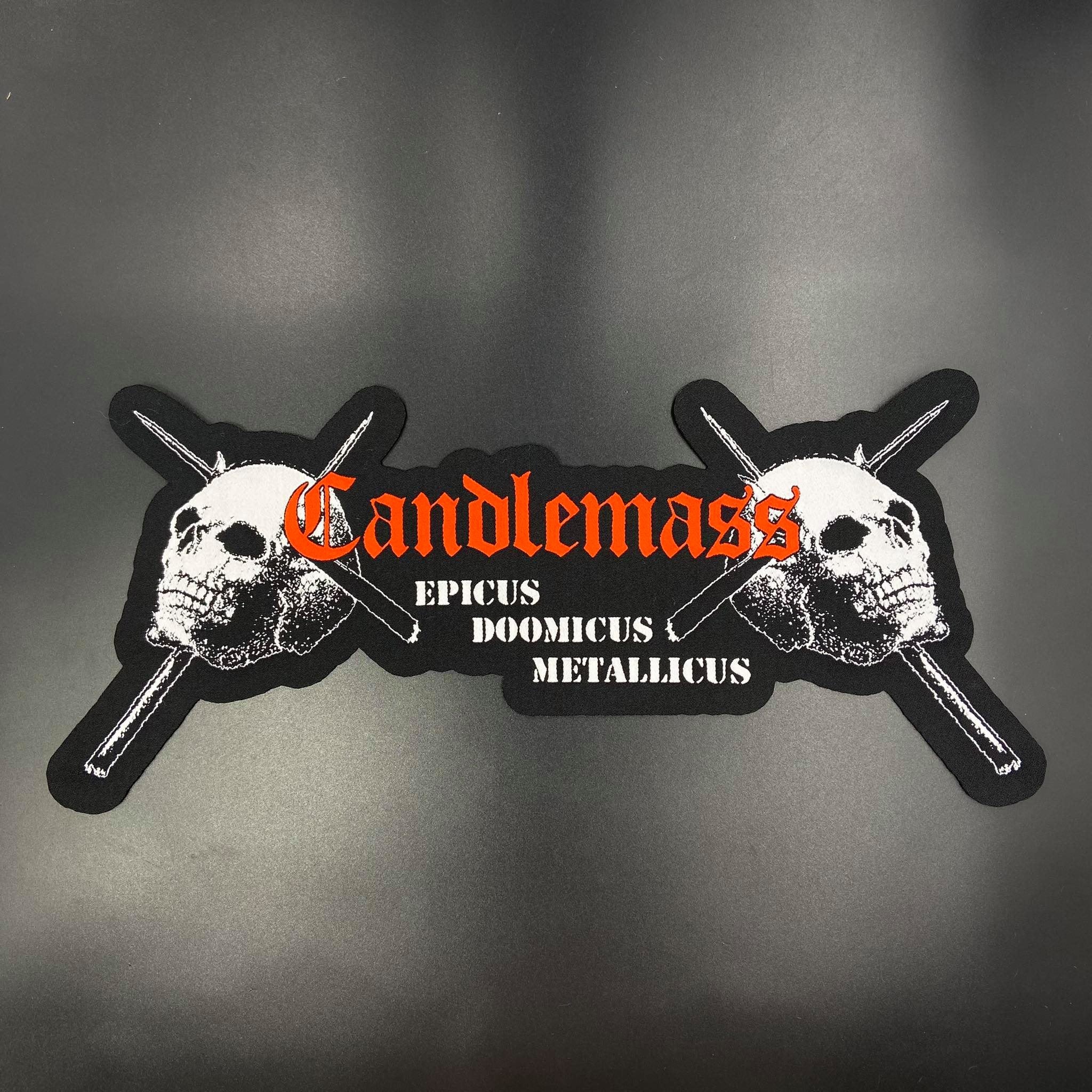 Candlemass - Epicus Doomicus Metallicus - Oversize Patch - Image 2
