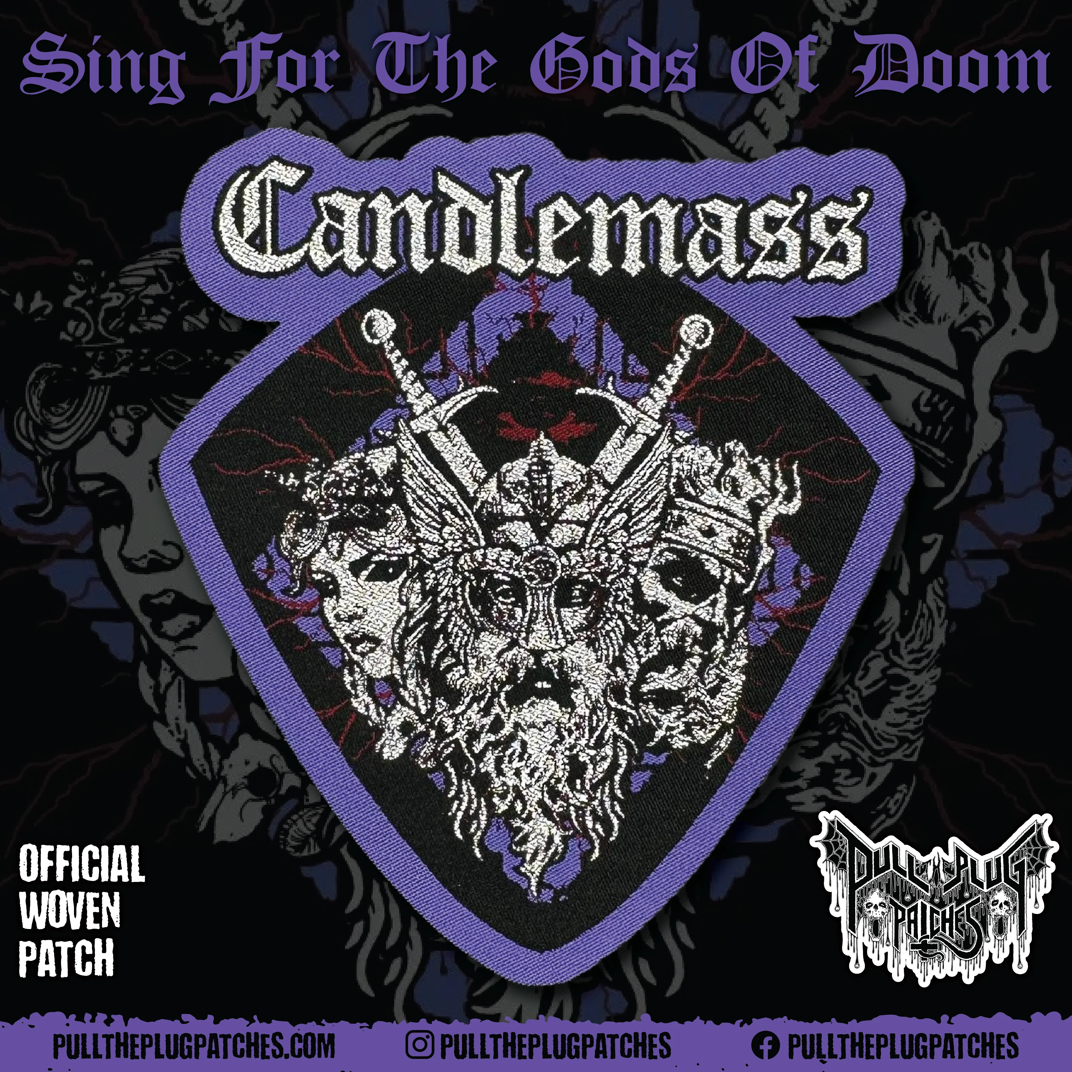 Candlemass - Scandinavian Gods - Patch