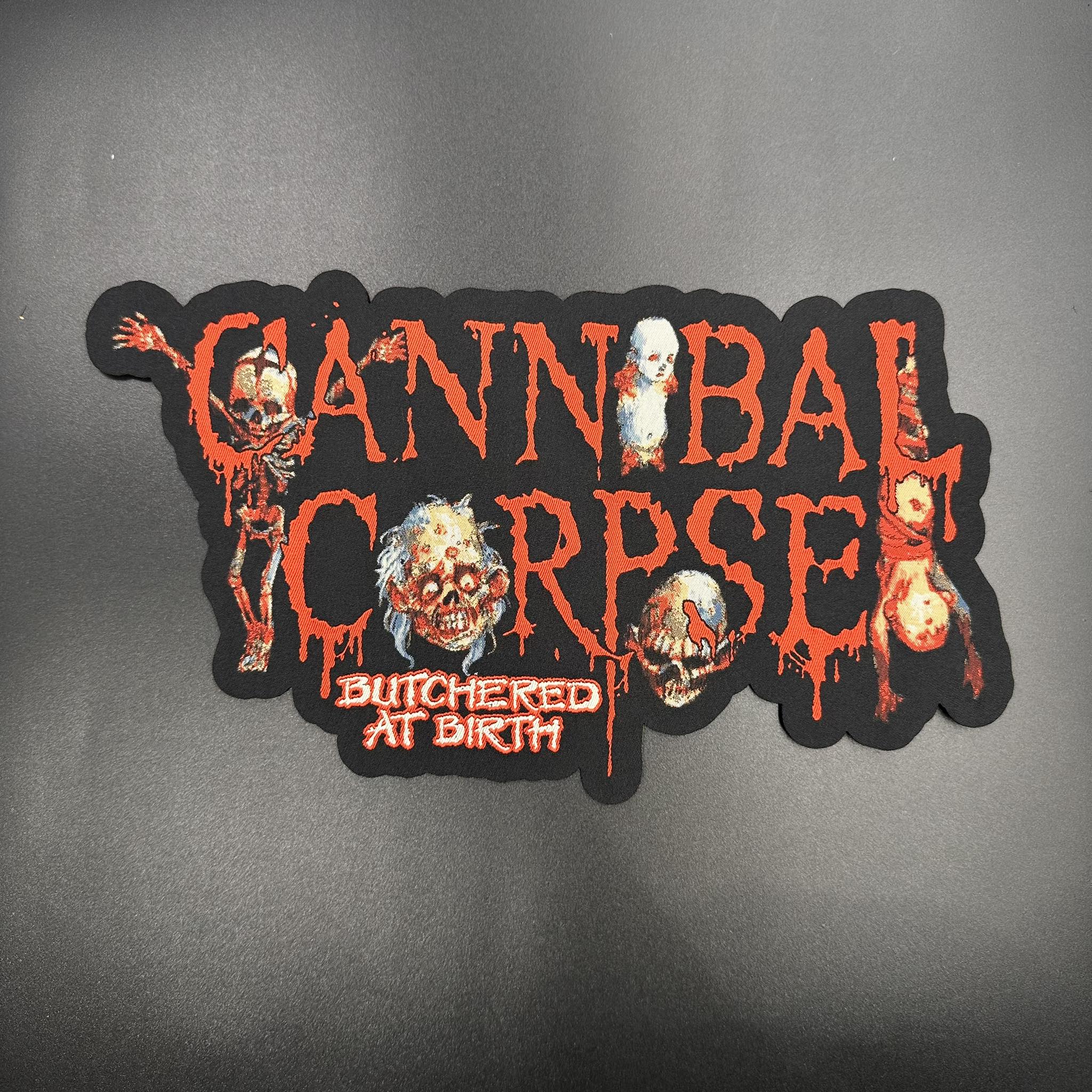 Cannibal Corpse - Butchered Logo - Oversize Patch - Image 2