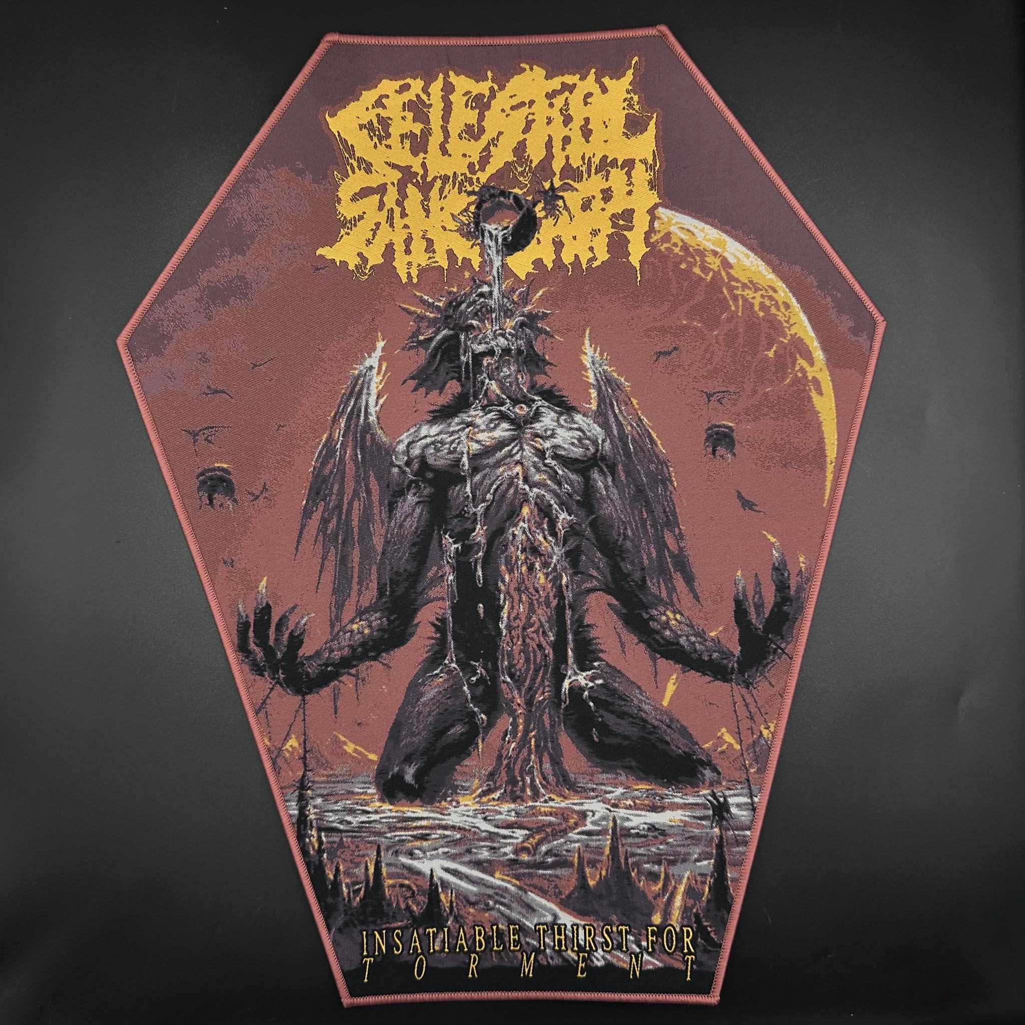 Celestial Sanctuary - Insatiable Thirst for Torment - Backpatch - Image 2