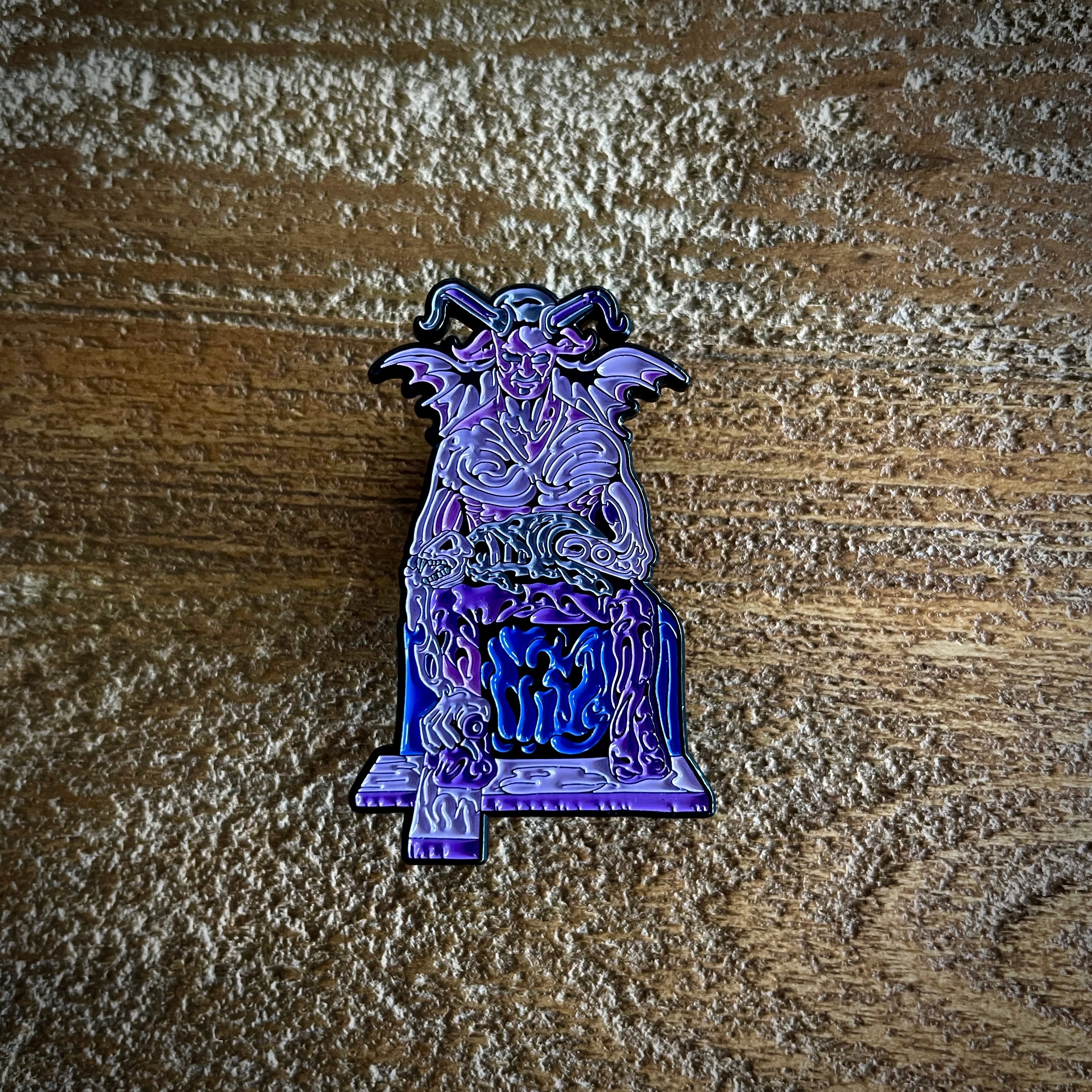 Crematory - Denial - Enamel Pin - Image 2
