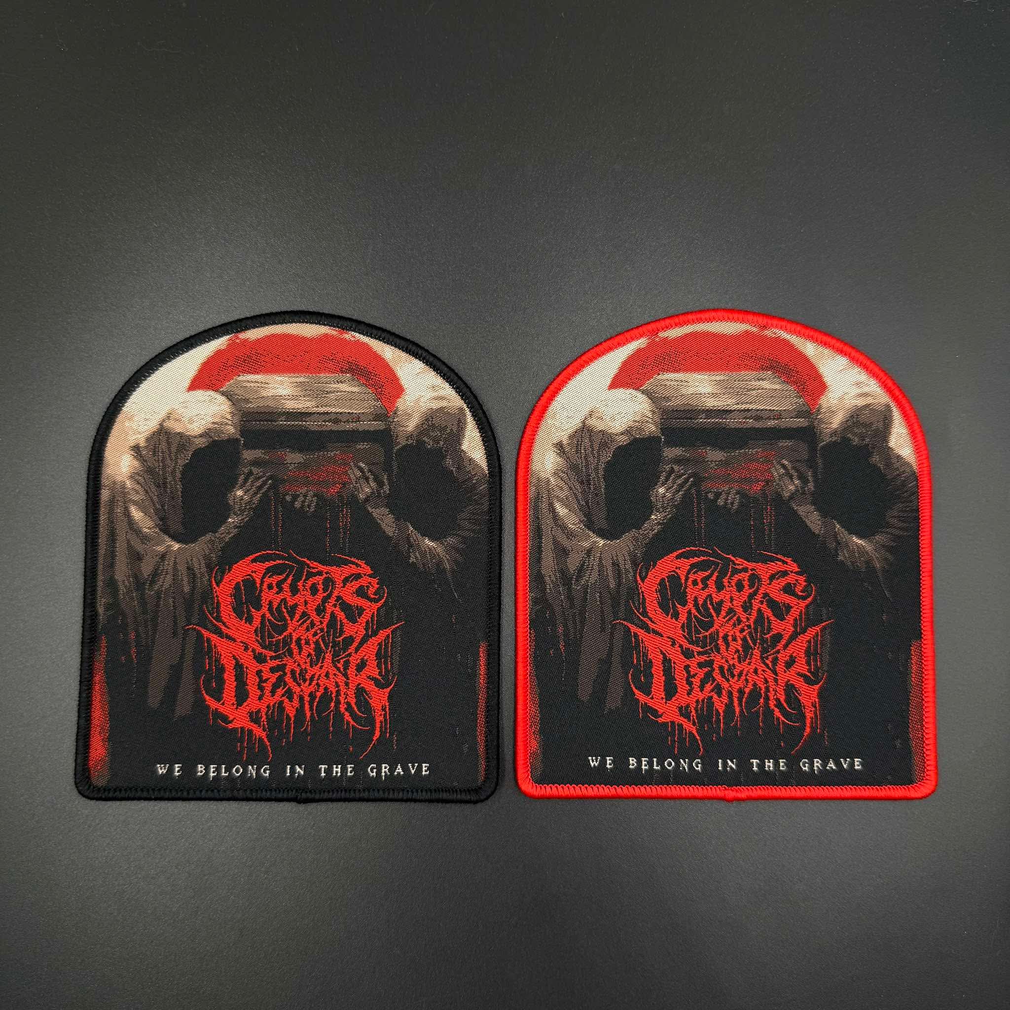 Crypts of Despair - We Belong in the Grave - Patch - Image 2