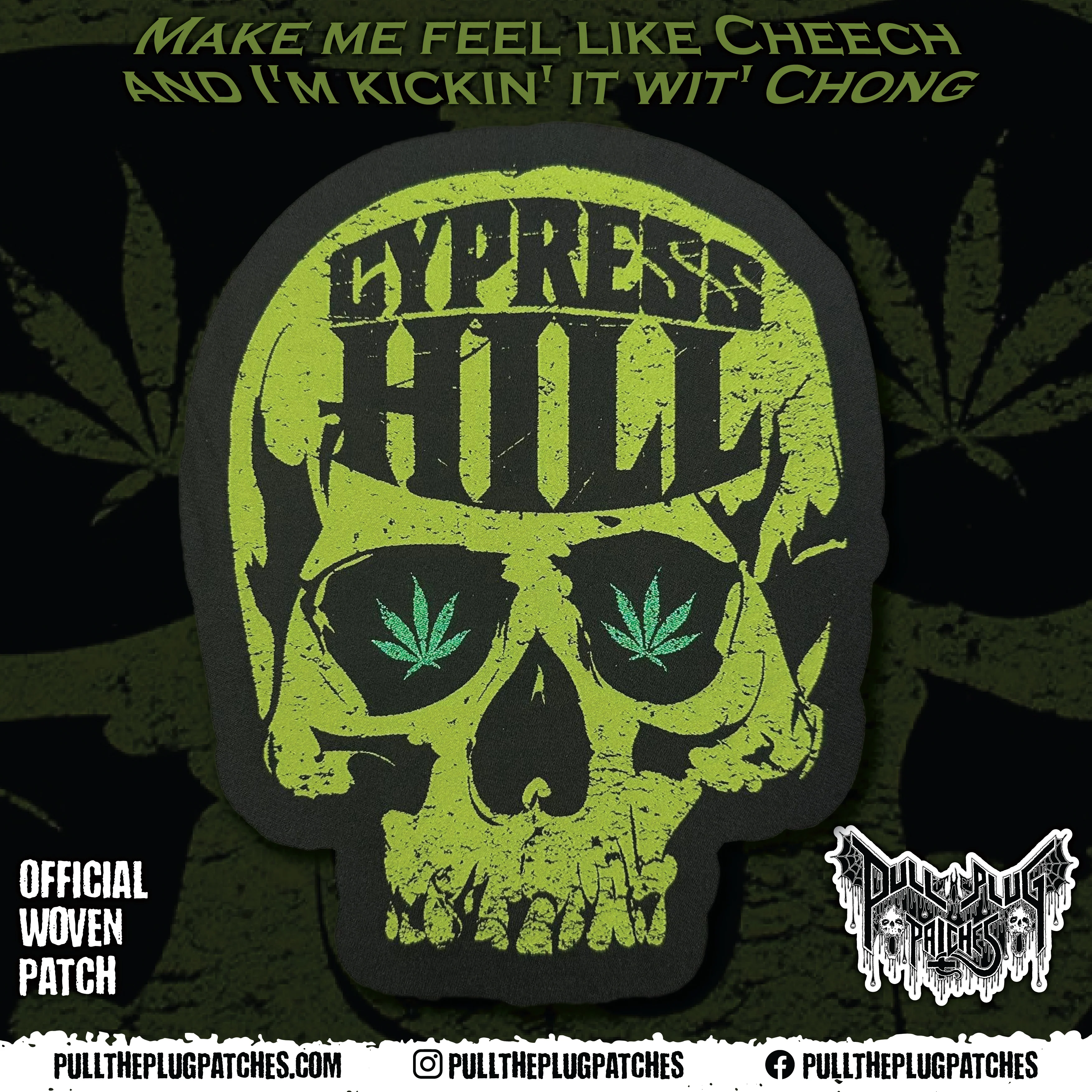 Cypress Hill - How I Could Just Kill a Man - Oversize Patch