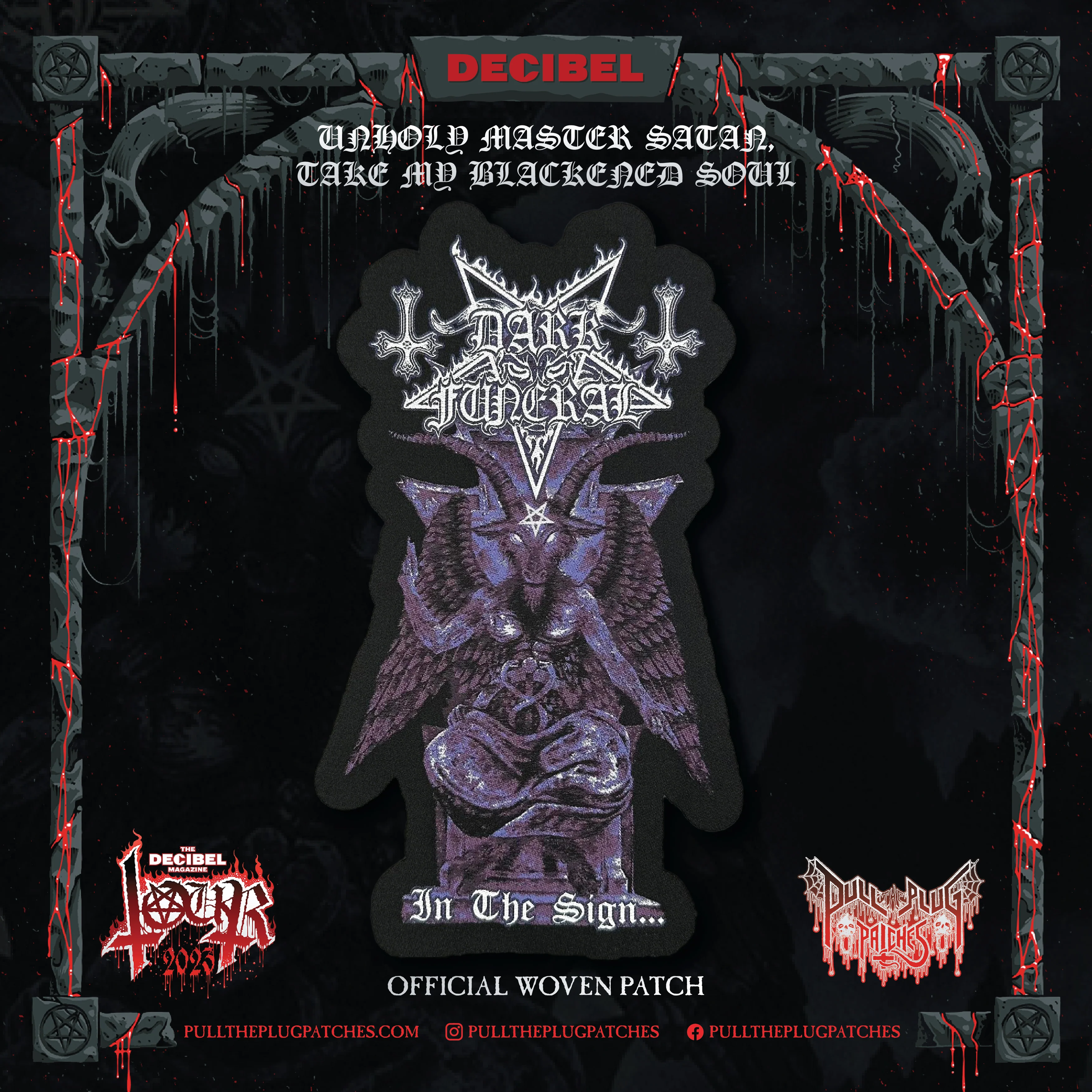 Dark Funeral - In The Sign - Oversize Patch