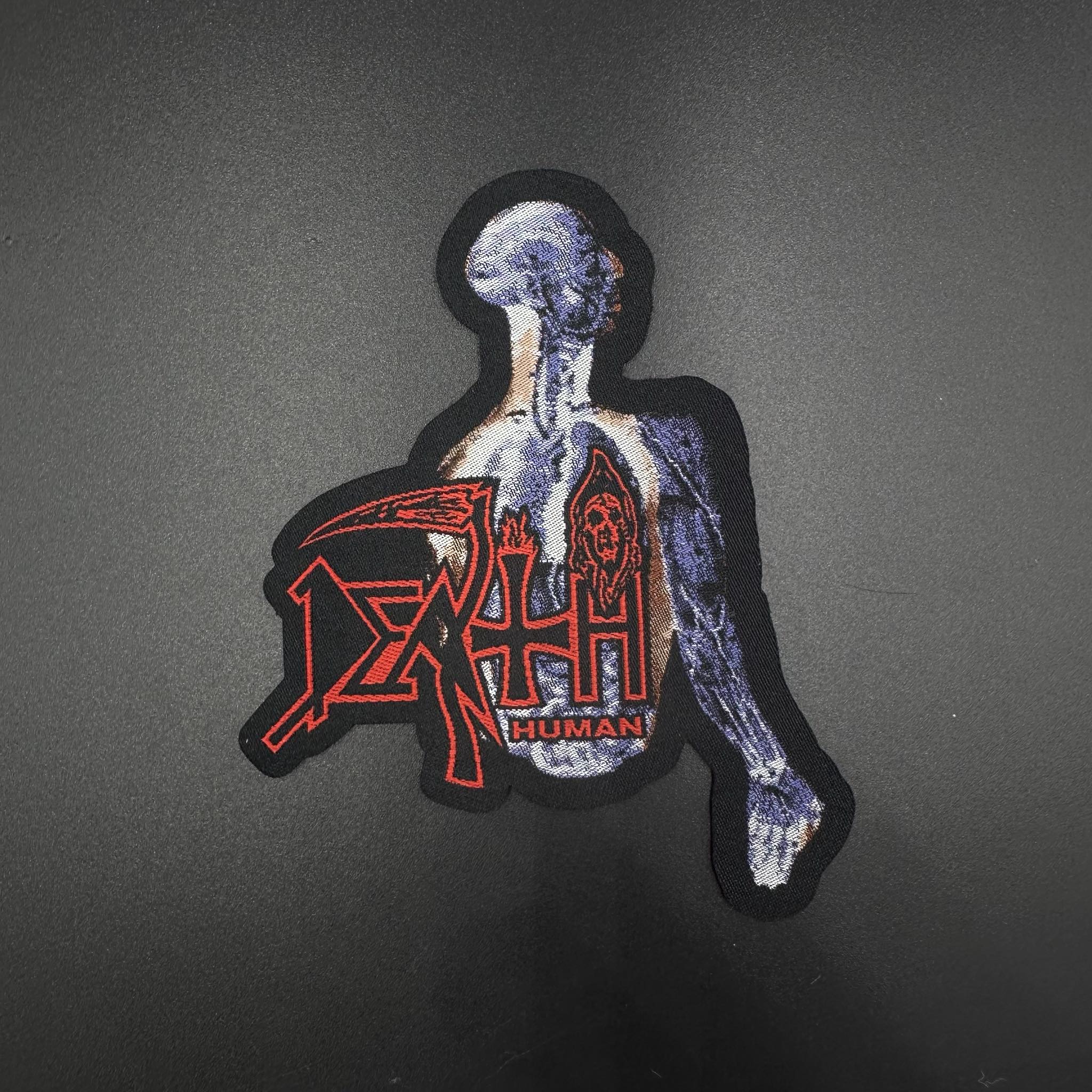 Death - Human (Laser Cut) - Patch - Image 2
