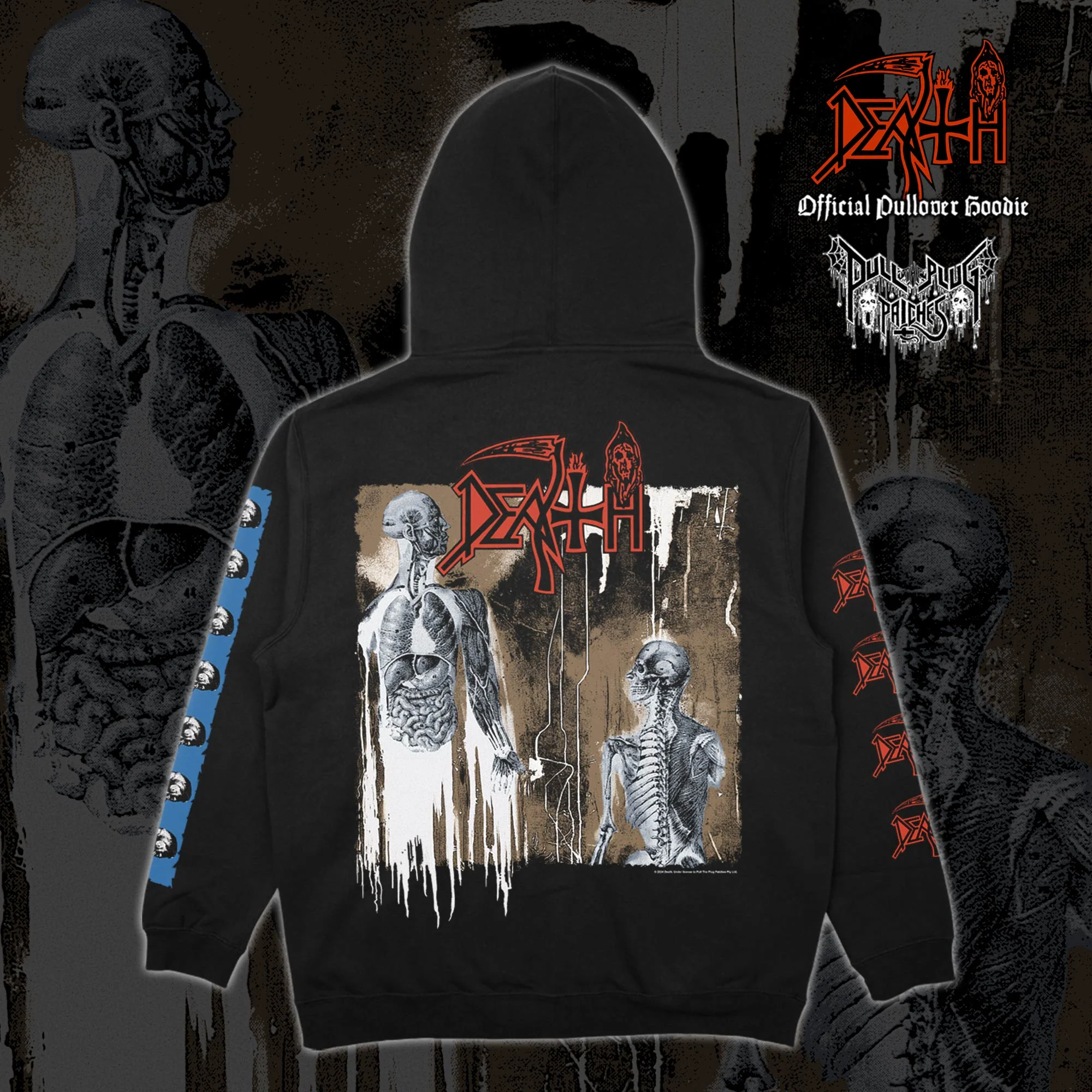 Death - Human - Pullover Hoodie - Image 4