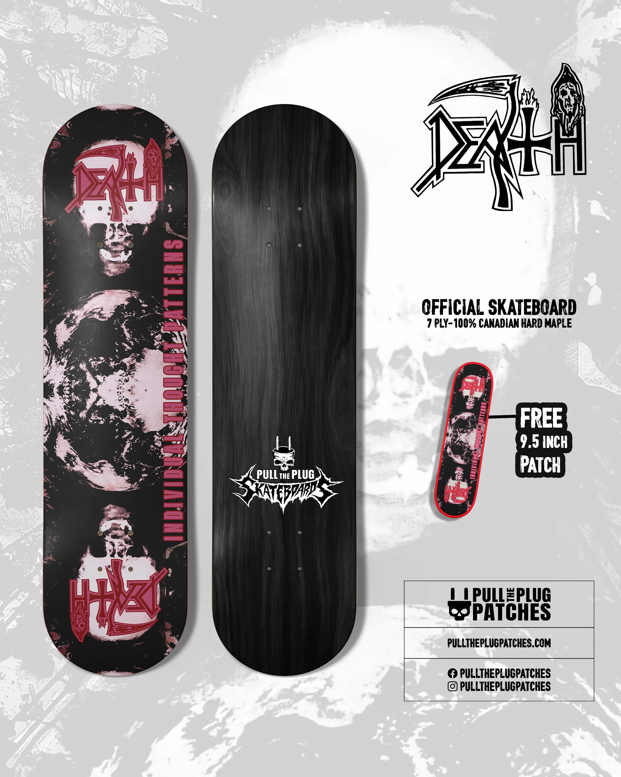 Death - Individual Thought Patterns - Skateboard