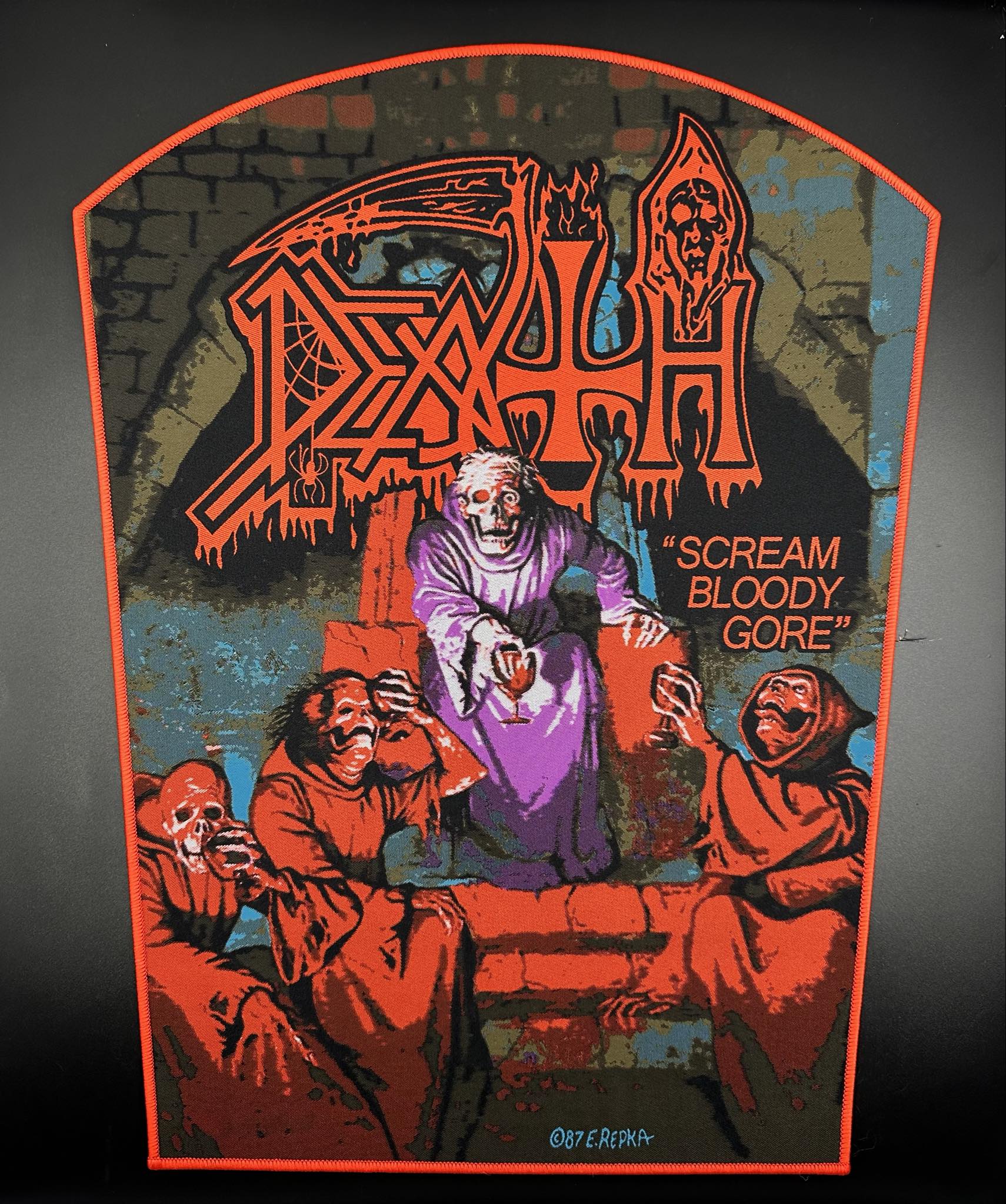 Death - Scream Bloody Gore - Backpatch - Image 2