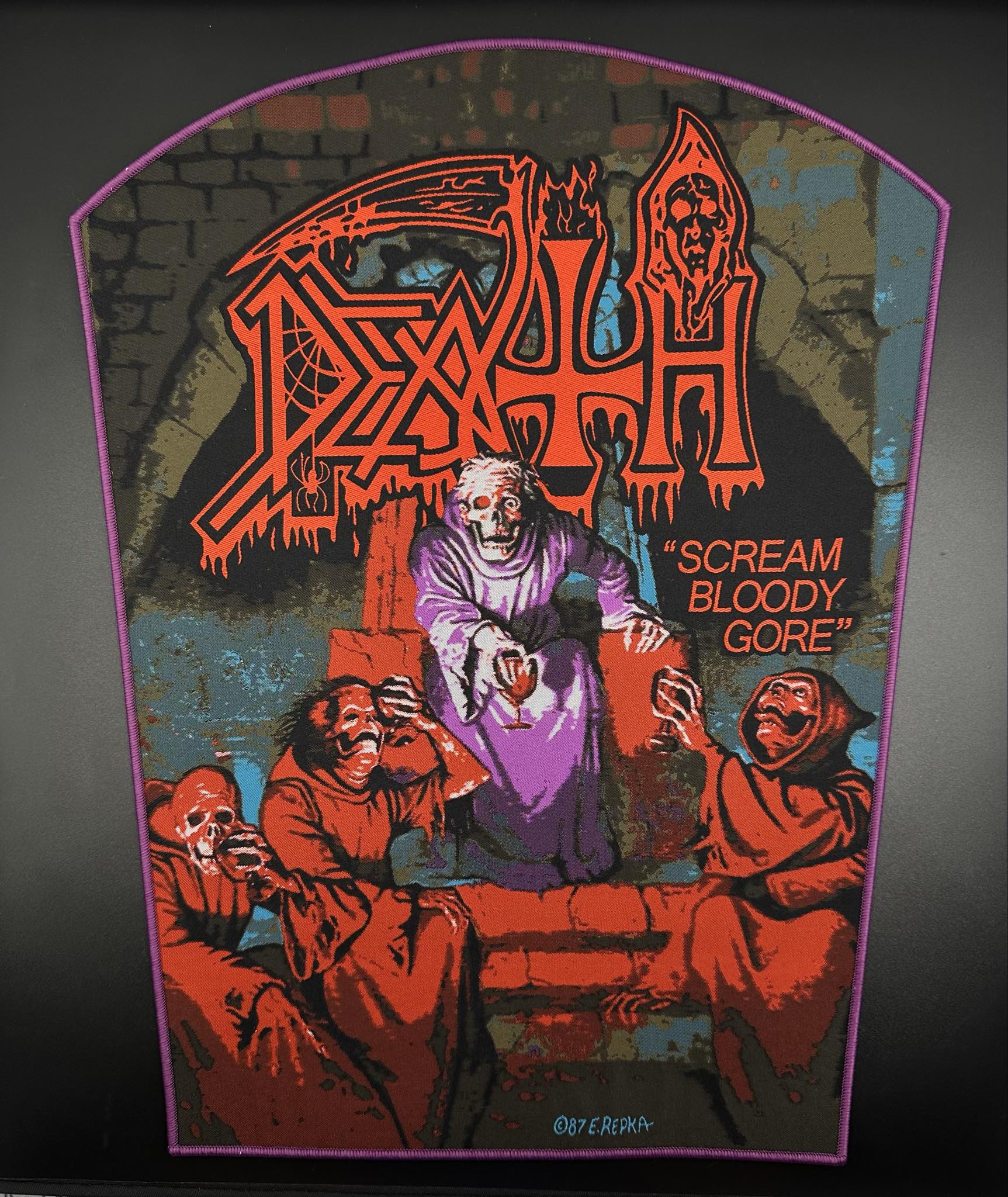 Death - Scream Bloody Gore - Backpatch - Image 3