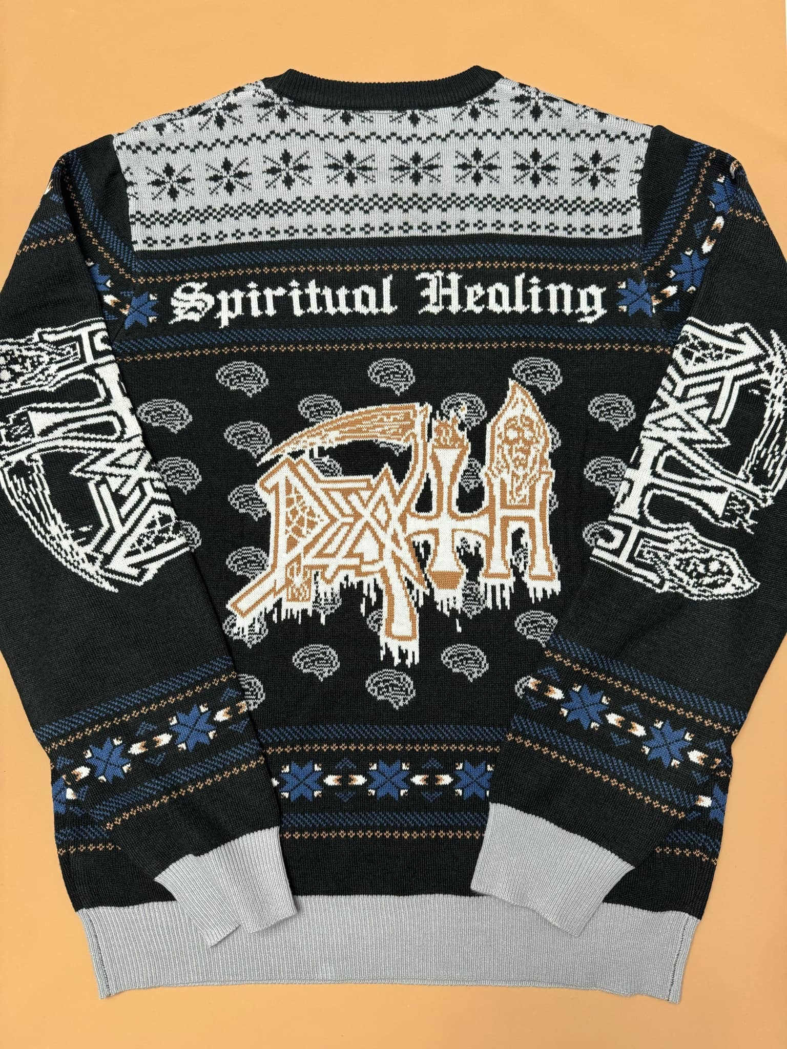 Death - Spiritual Healing - Christmas Sweater - Image 3