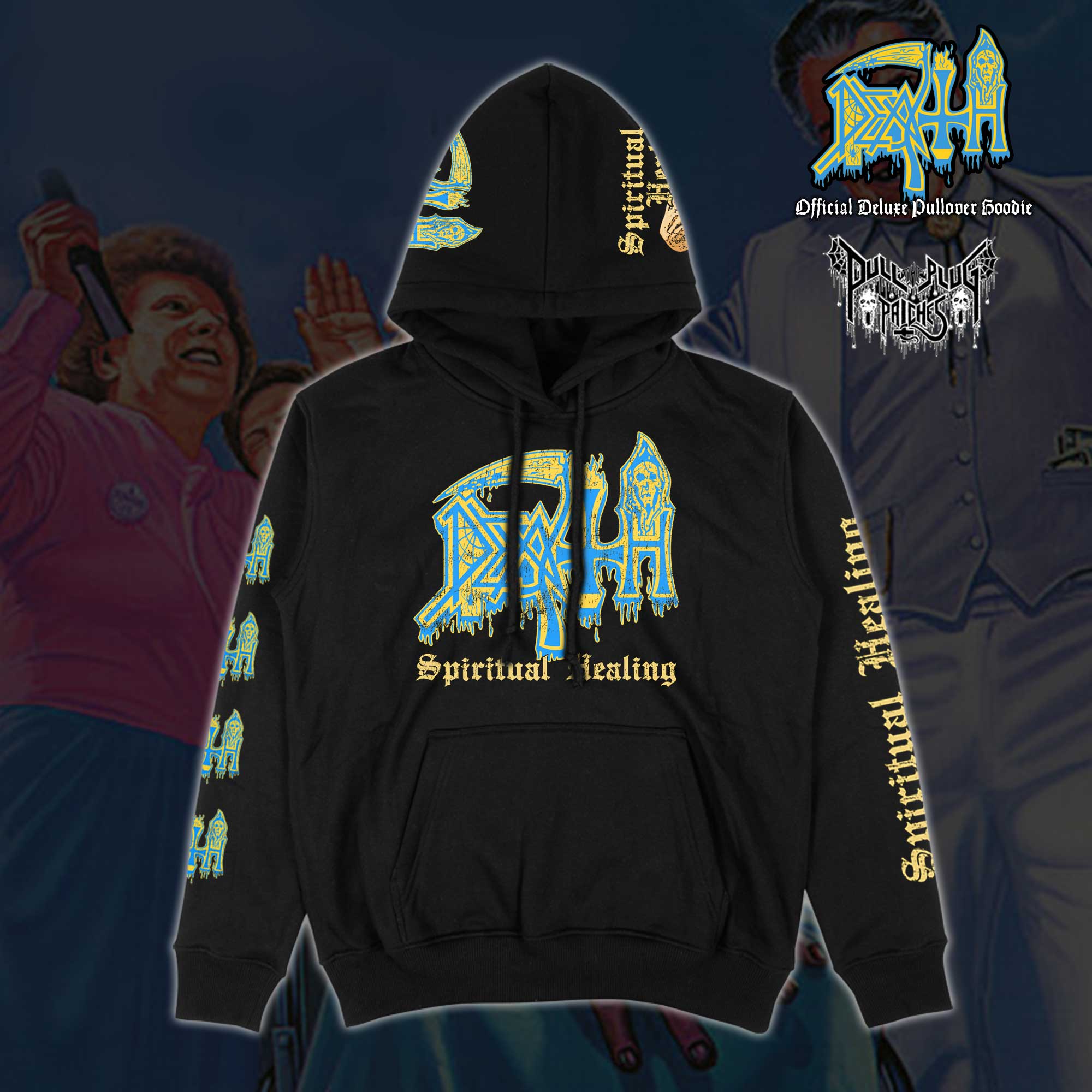 Death - Spiritual Healing - Deluxe Pullover Hoodie - Image 2