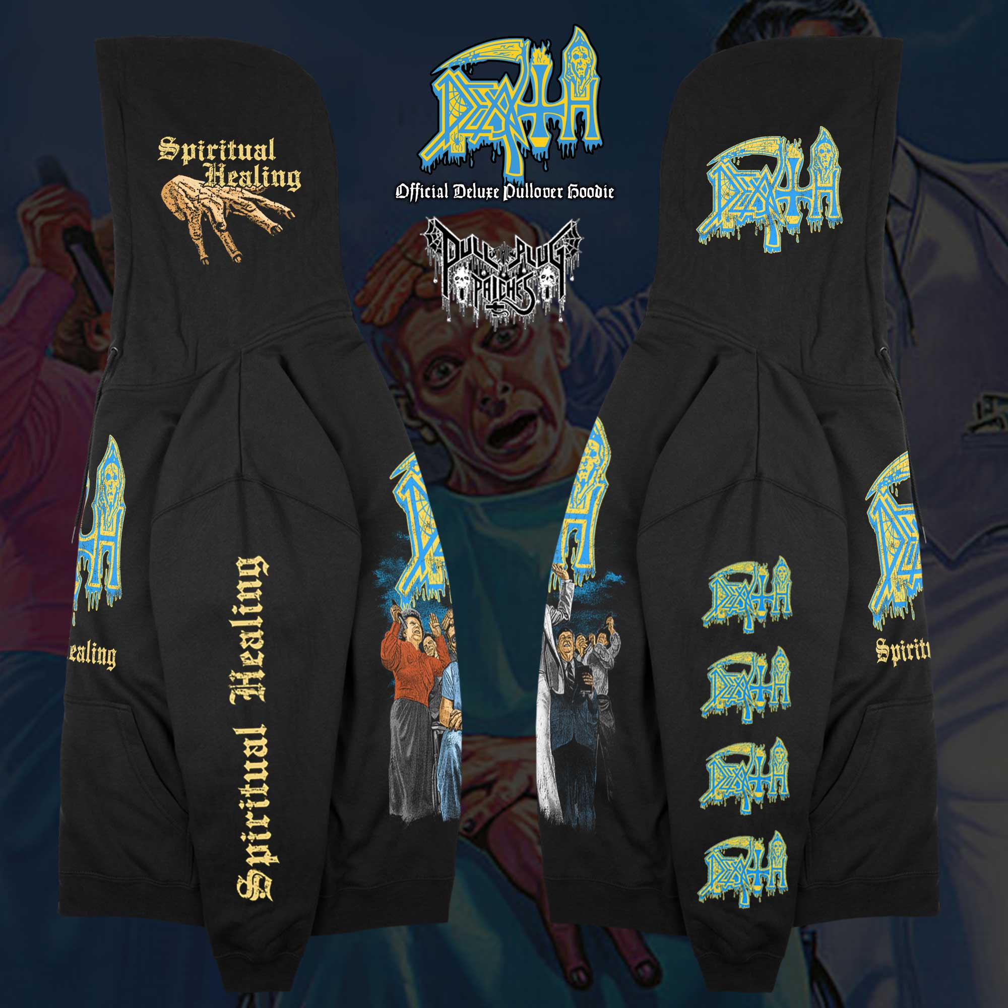 Death - Spiritual Healing - Deluxe Pullover Hoodie - Image 3