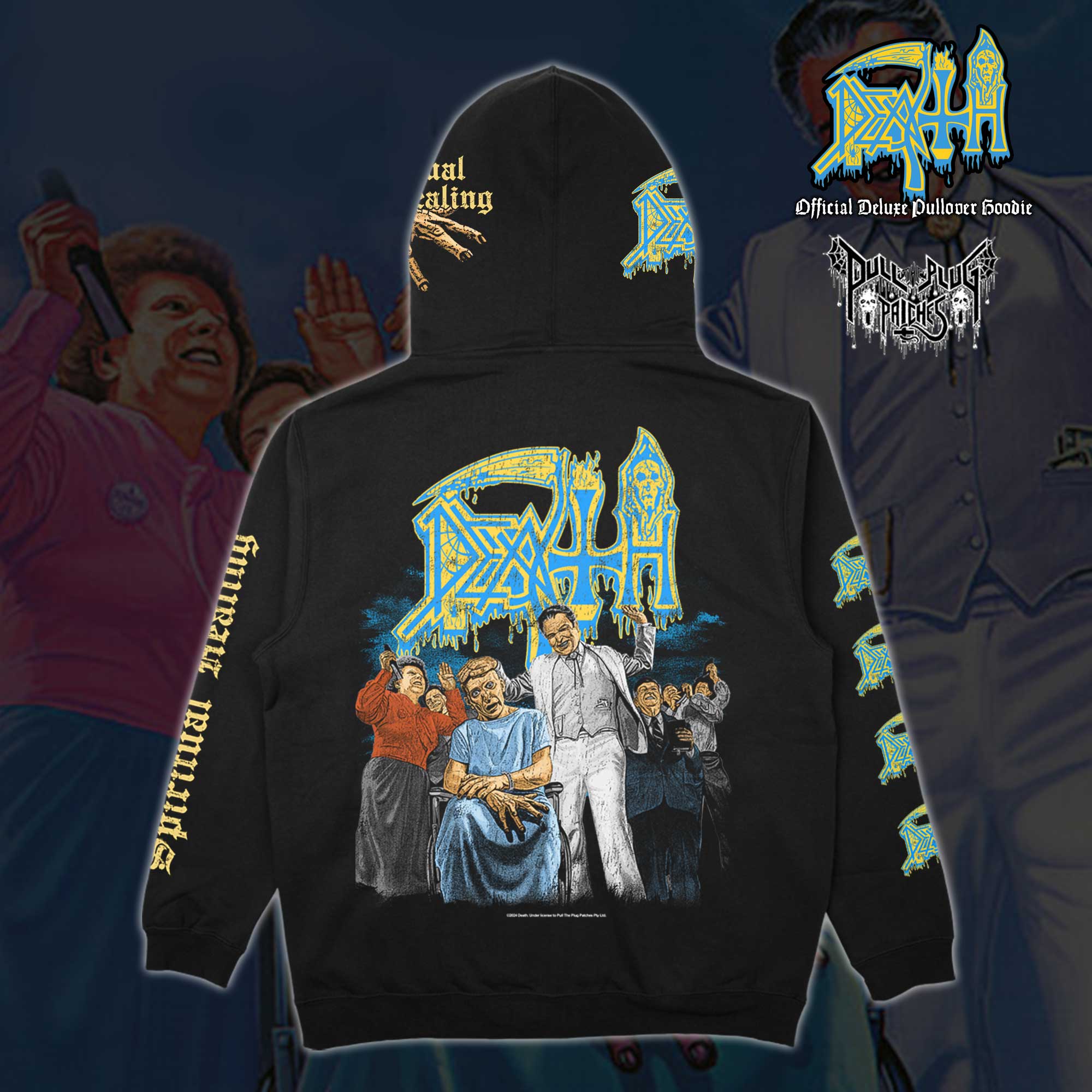 Death - Spiritual Healing - Deluxe Pullover Hoodie - Image 4