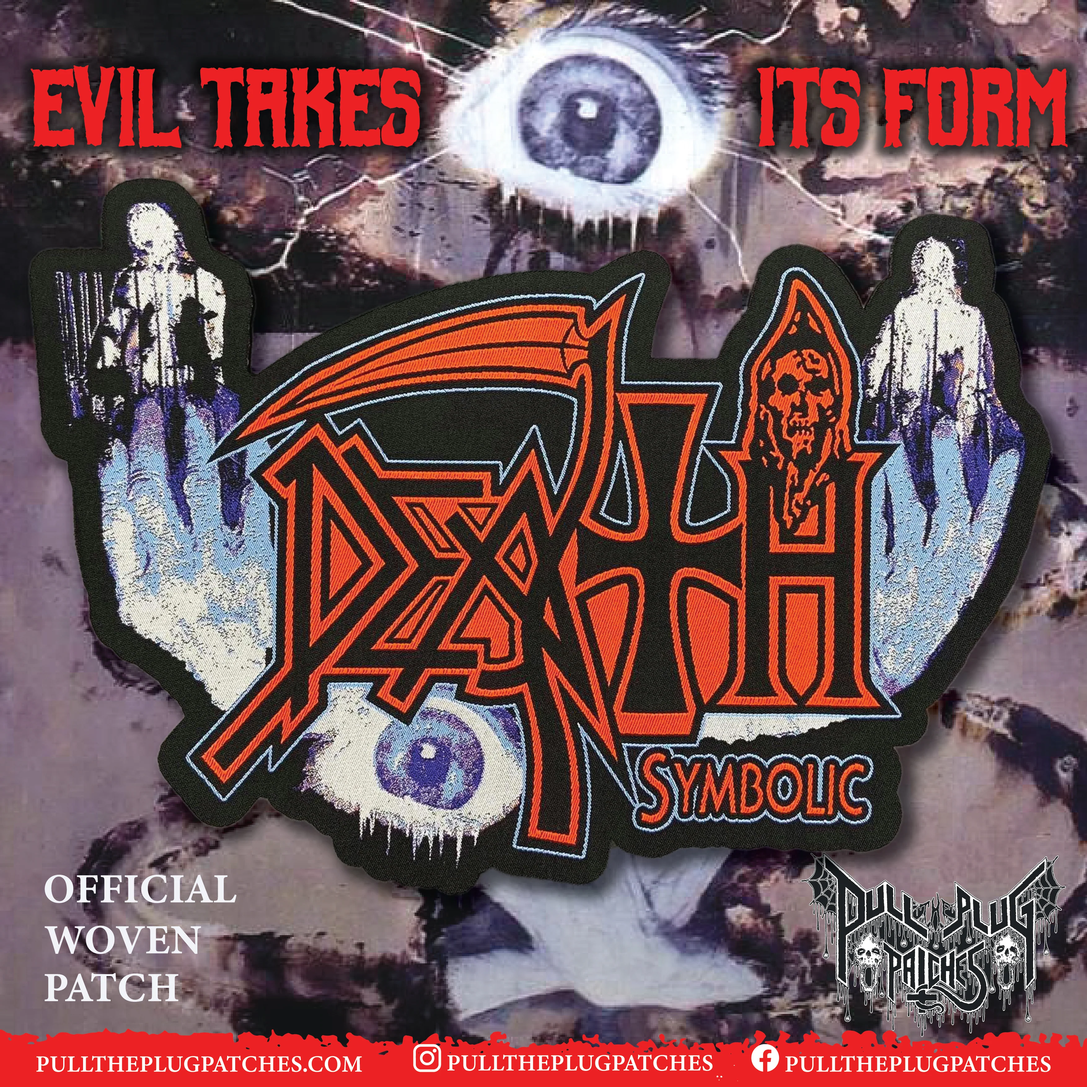 Death - Symbolic - Oversize Patch