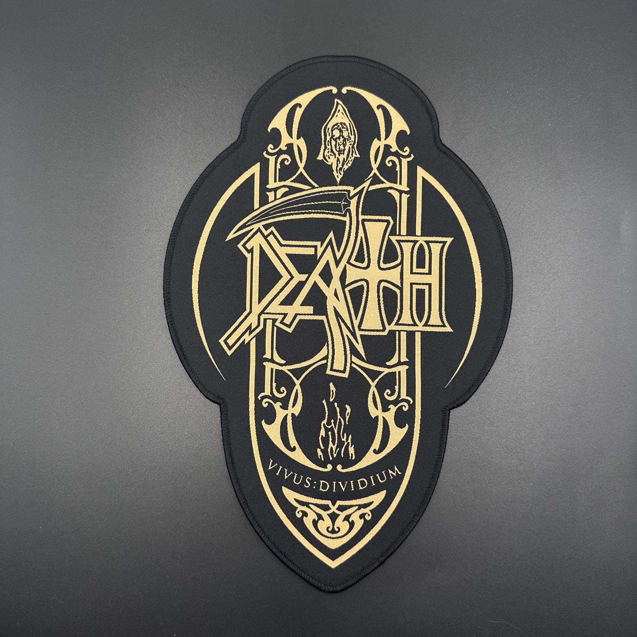 Death - Vivus Dividium - Oversize Patch - Image 2