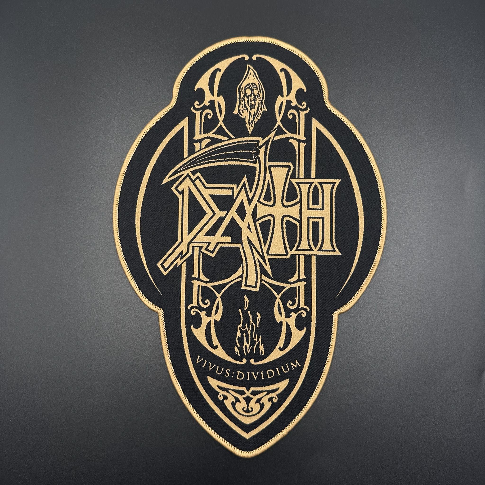 Death - Vivus Dividium - Oversize Patch - Image 3