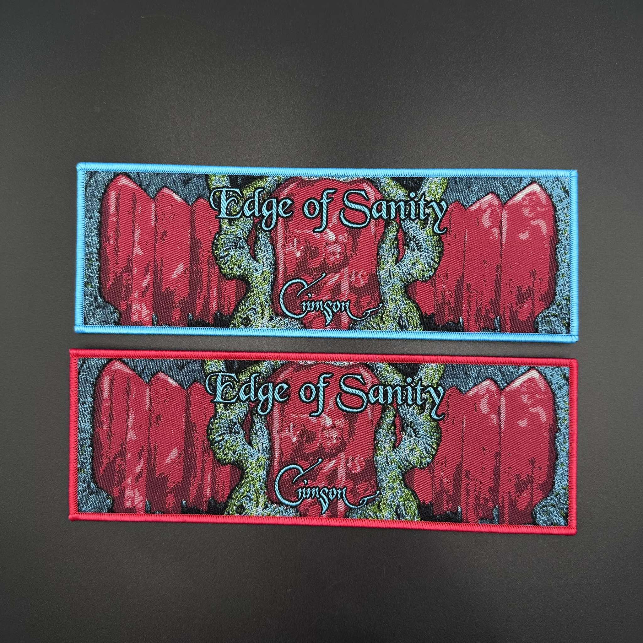 Edge of Sanity - Crimson - Strip Patch - Image 2