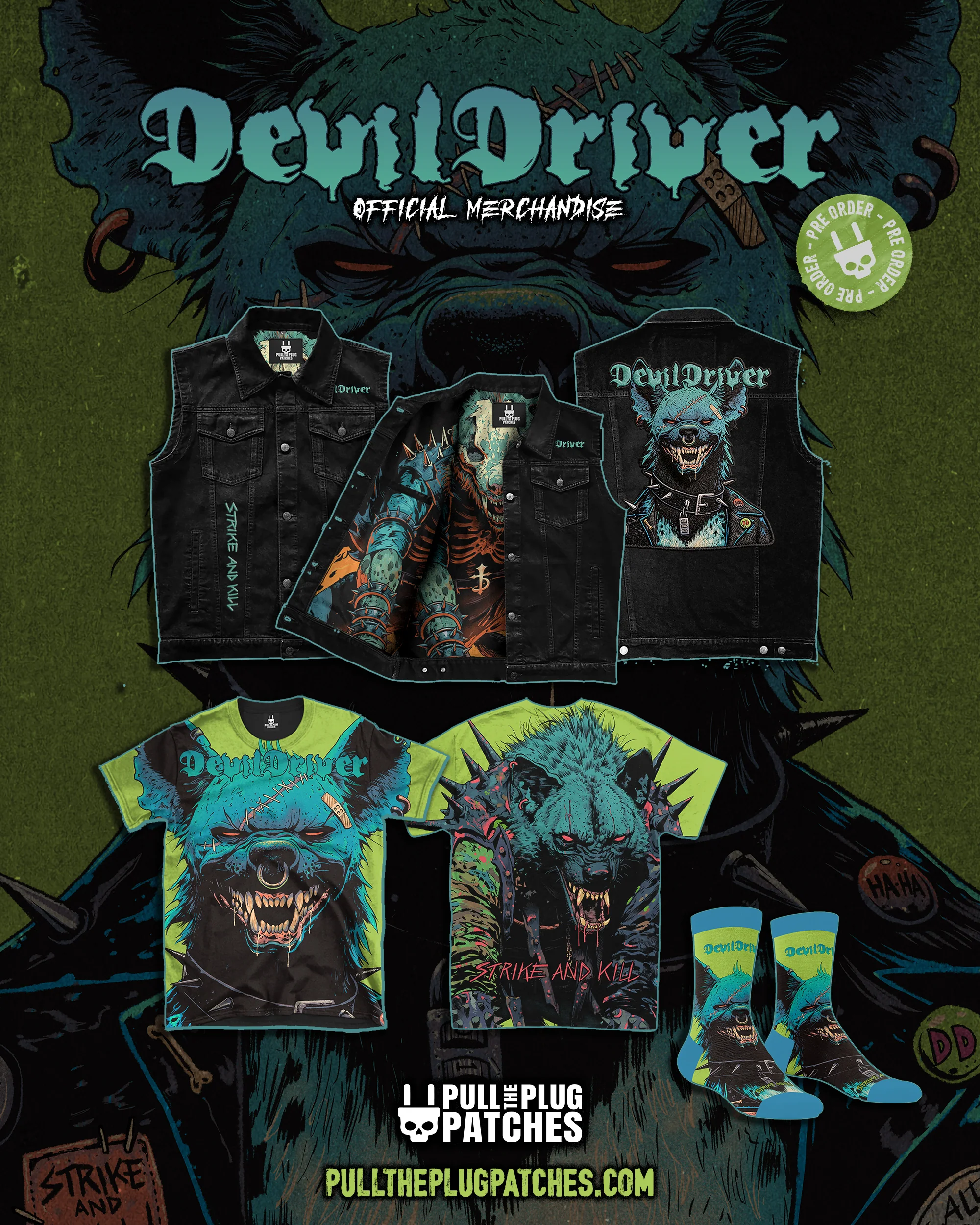 DevilDriver - Strike And Kill - All-Over Shirt - Image 2