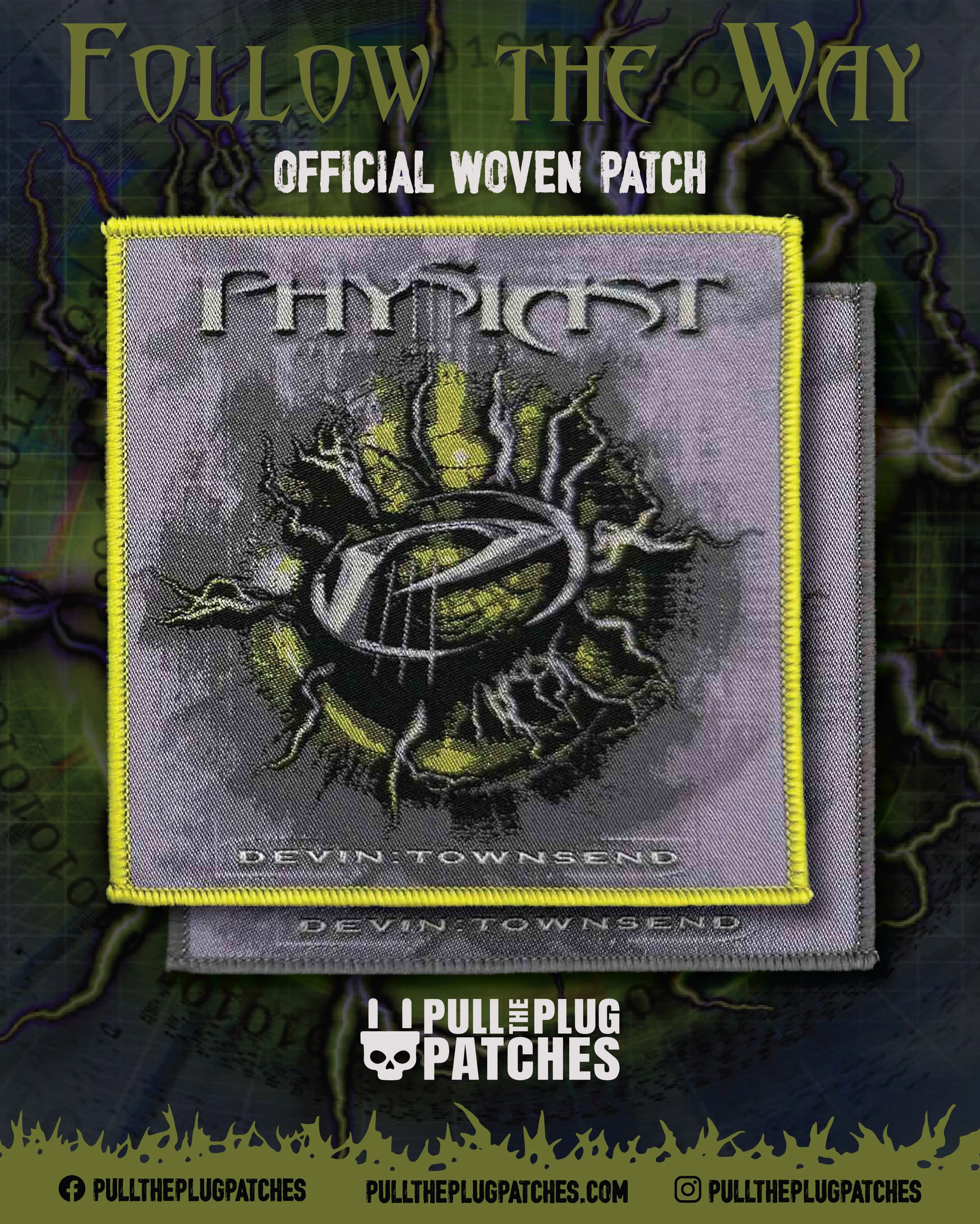 Devin Townsend - Physicist - Square Patch