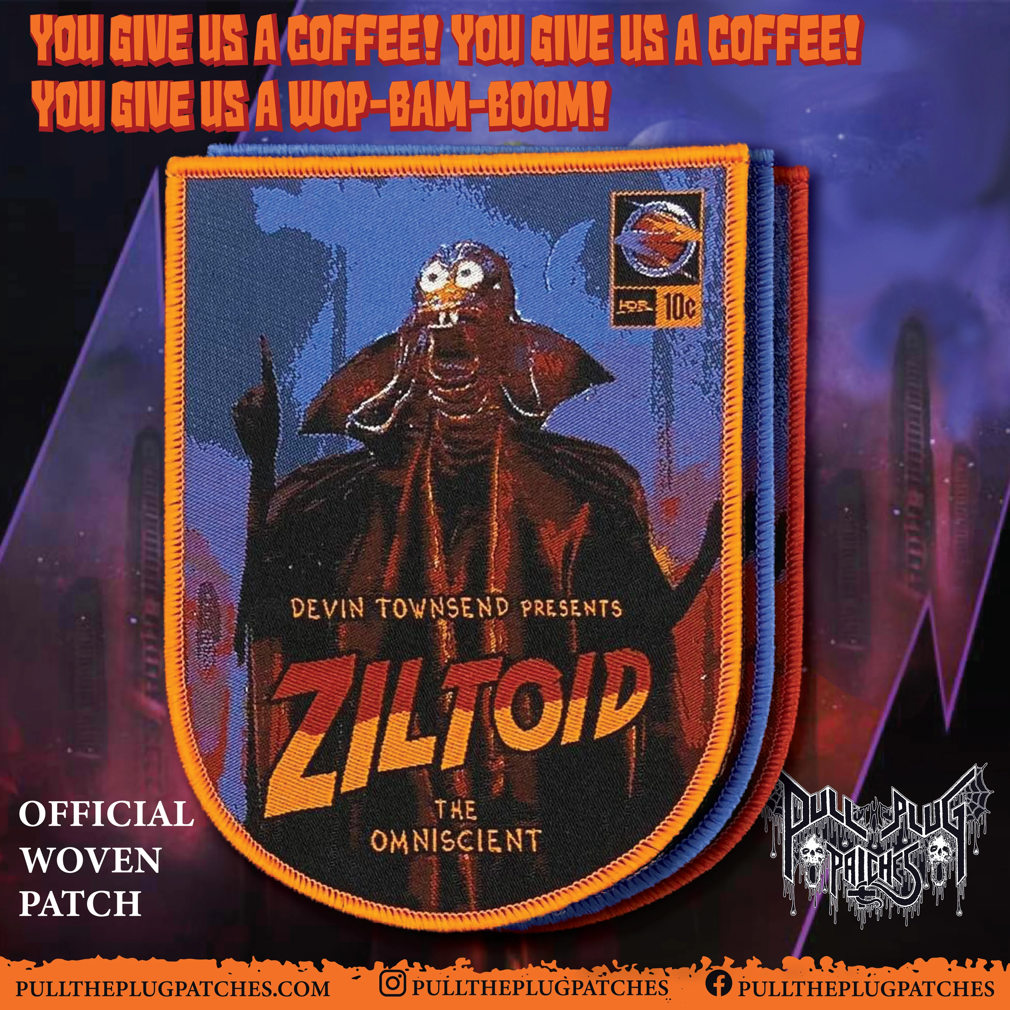 Devin Townsend - Ziltoid the Omniscient - Patch