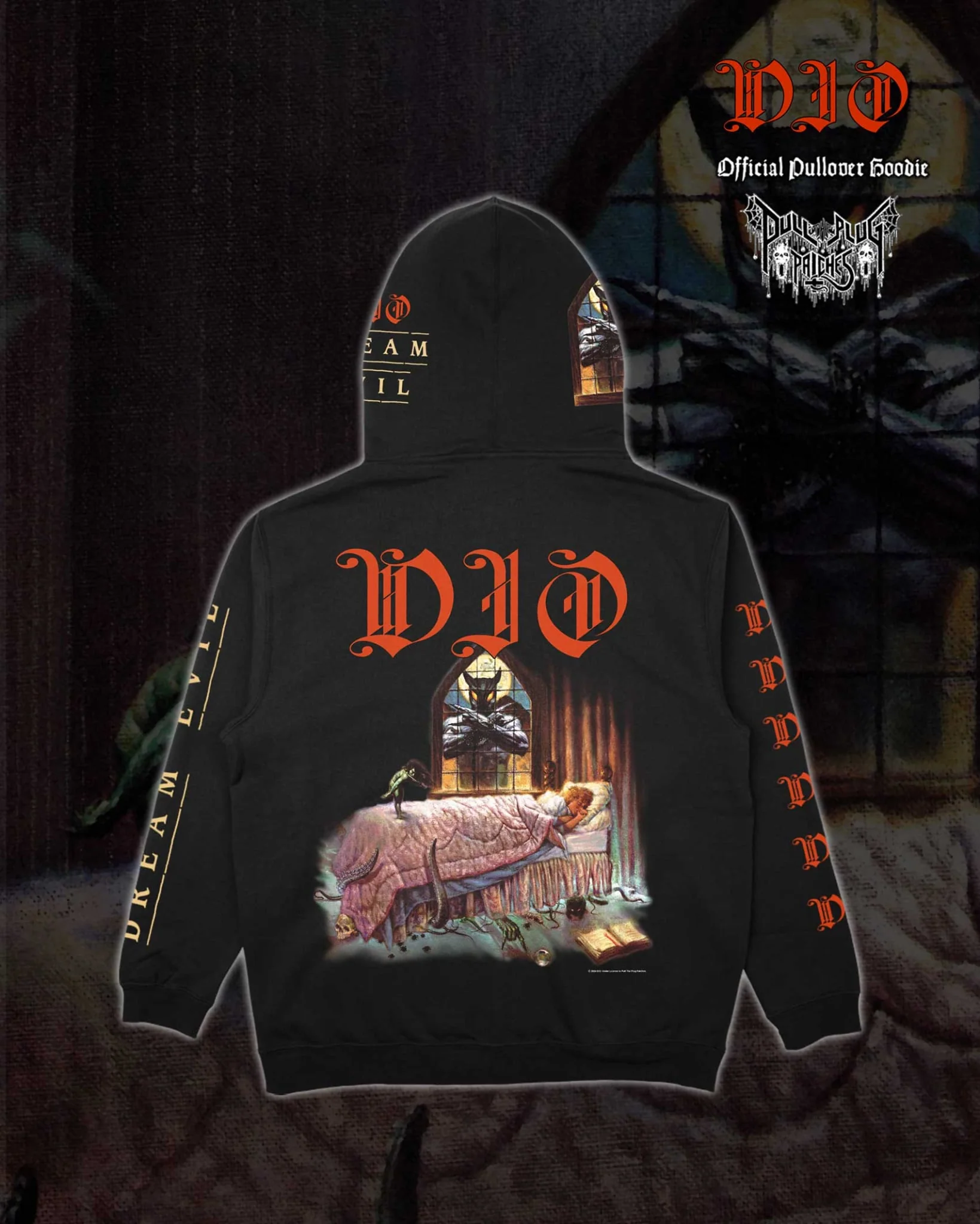 Dio - Dream Evil - Deluxe Pullover Hoodie - Image 4