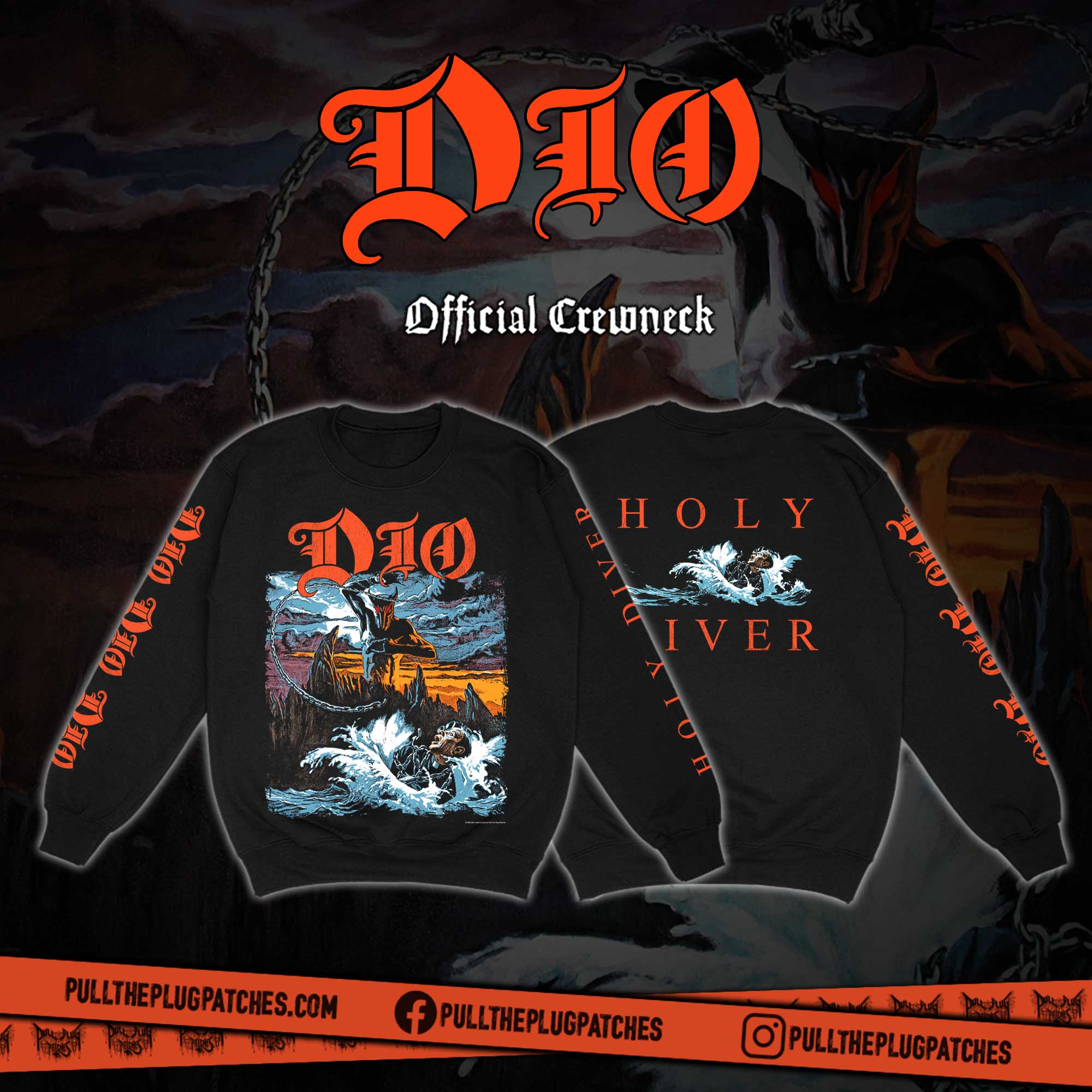 Dio - Holy Diver - Crewneck Sweater